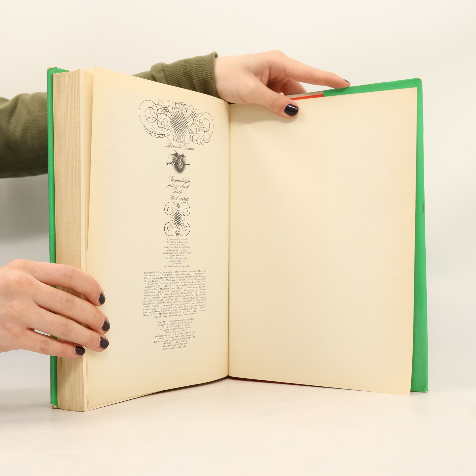 Alexandre Dumas starší Tři mušketýři ještě po deseti letech. Král a vězeň