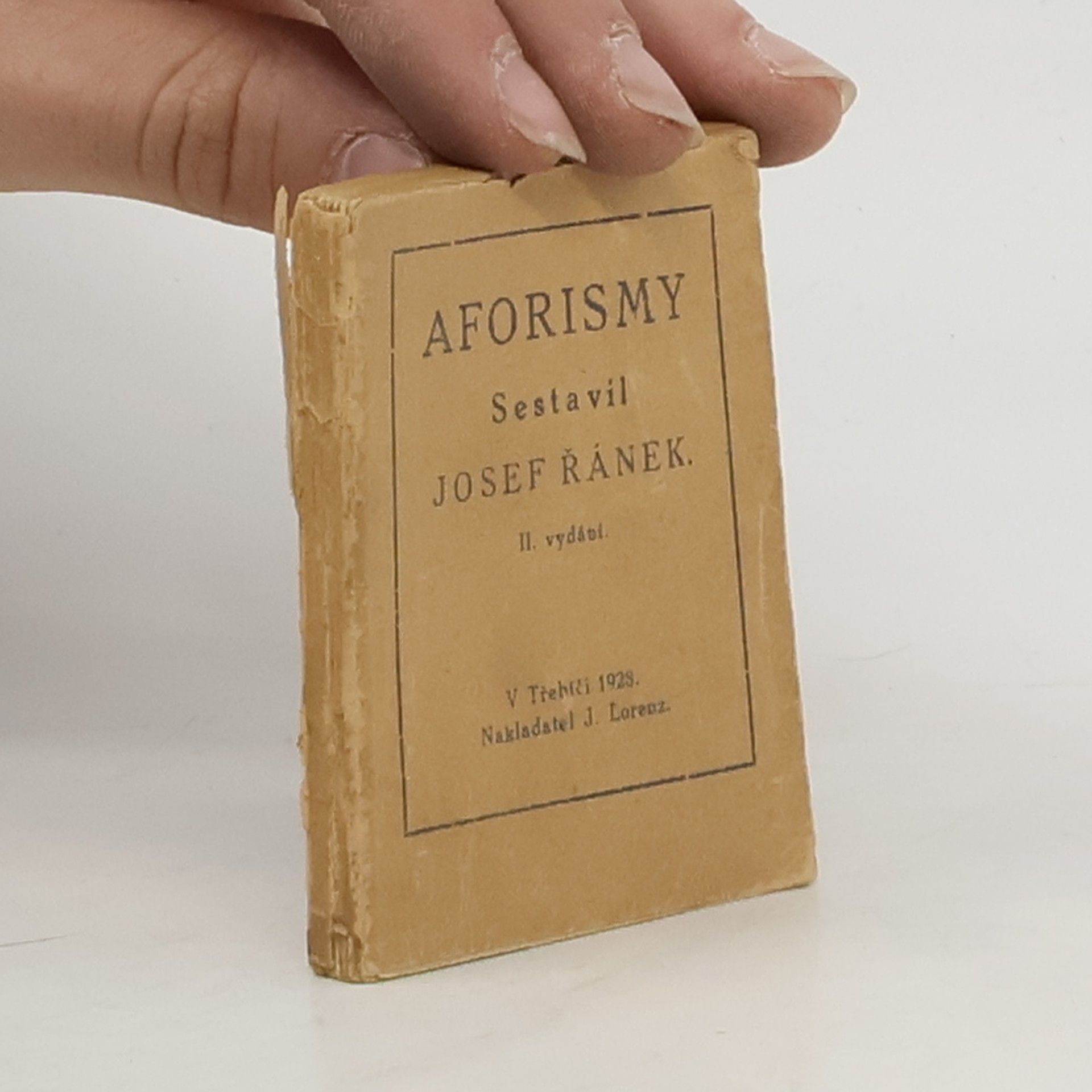 Josef Řánek Aforismy