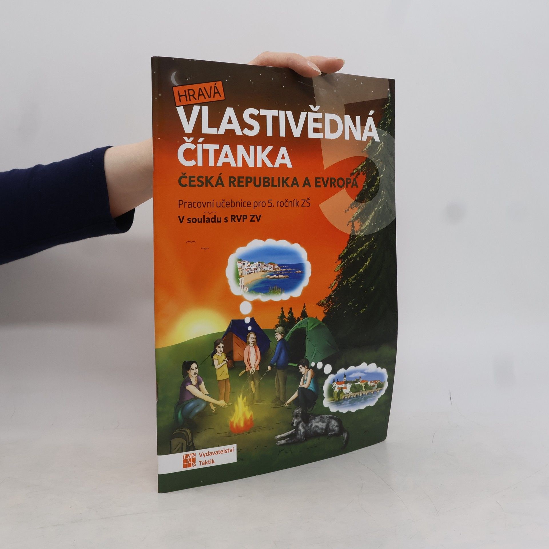 Autorenkollektiv Hravá vlastivědná čítanka 5 - Česká republika a Evropa