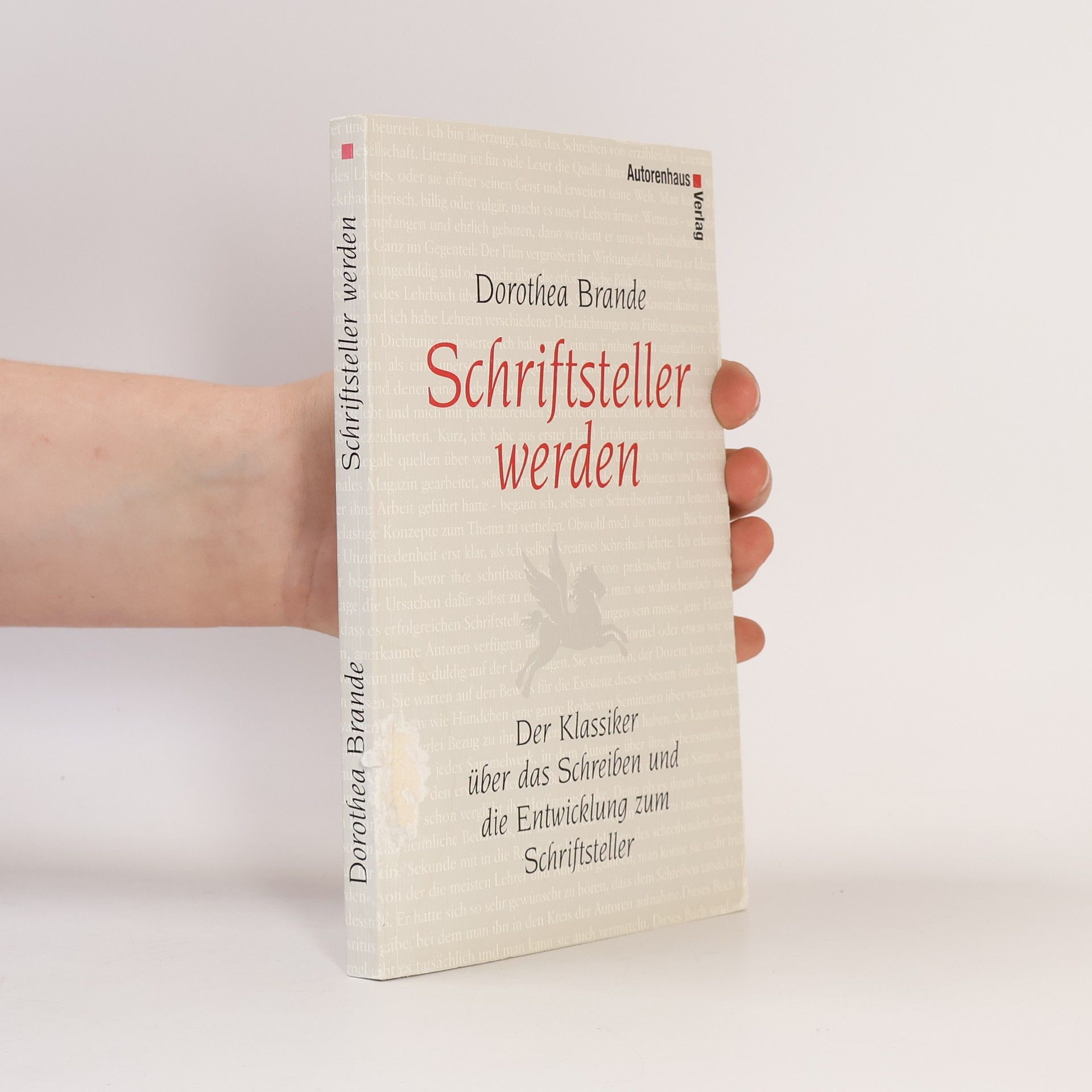Dorothea Brande Schriftsteller werden