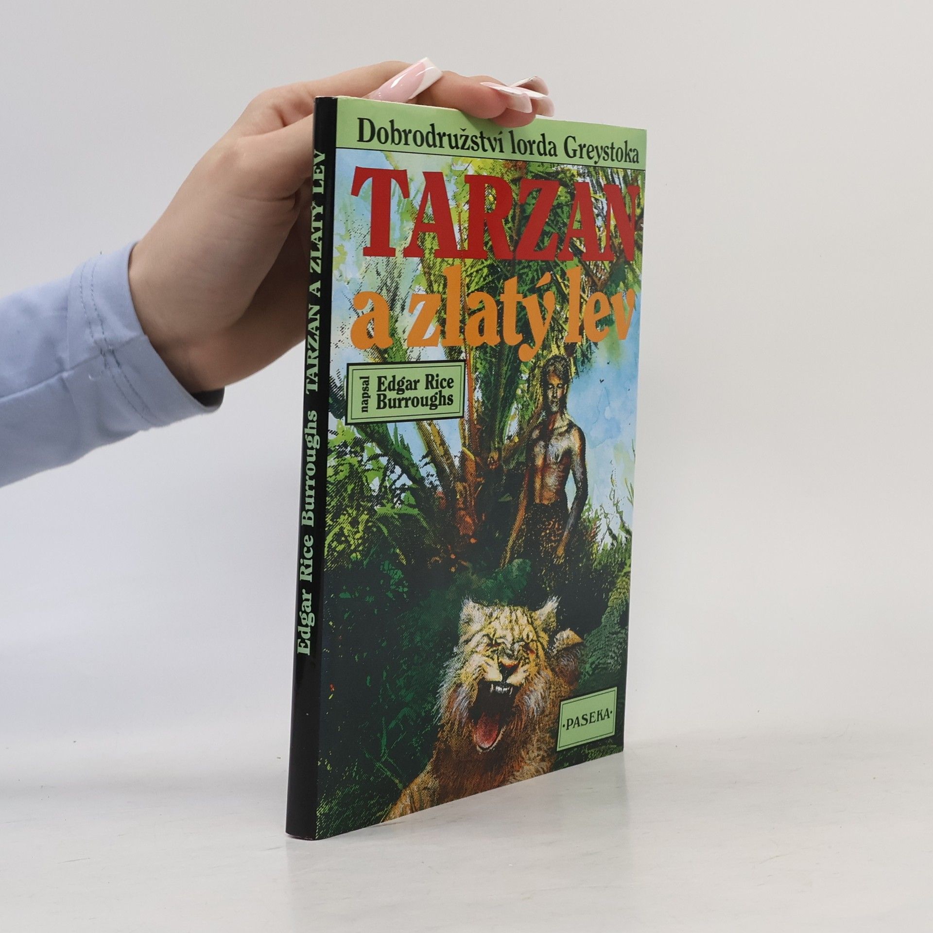 Edgar Rice Burroughs Tarzan a zlatý lev