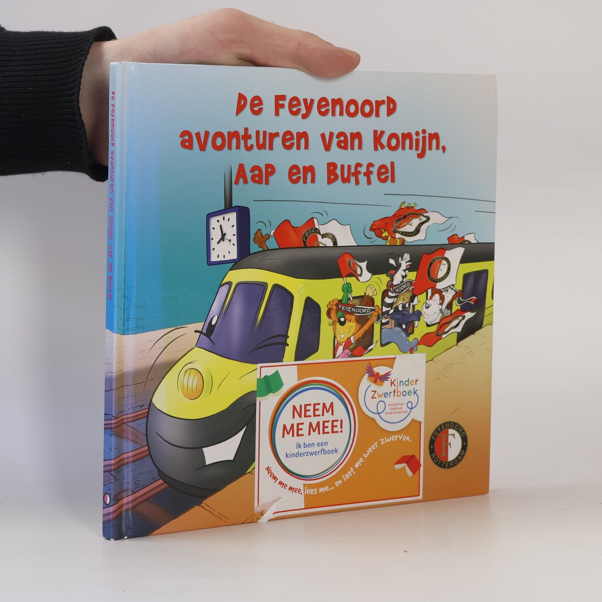 Eus Roovers De Feyenoord avonturen van Konijn, Aap en Buffel