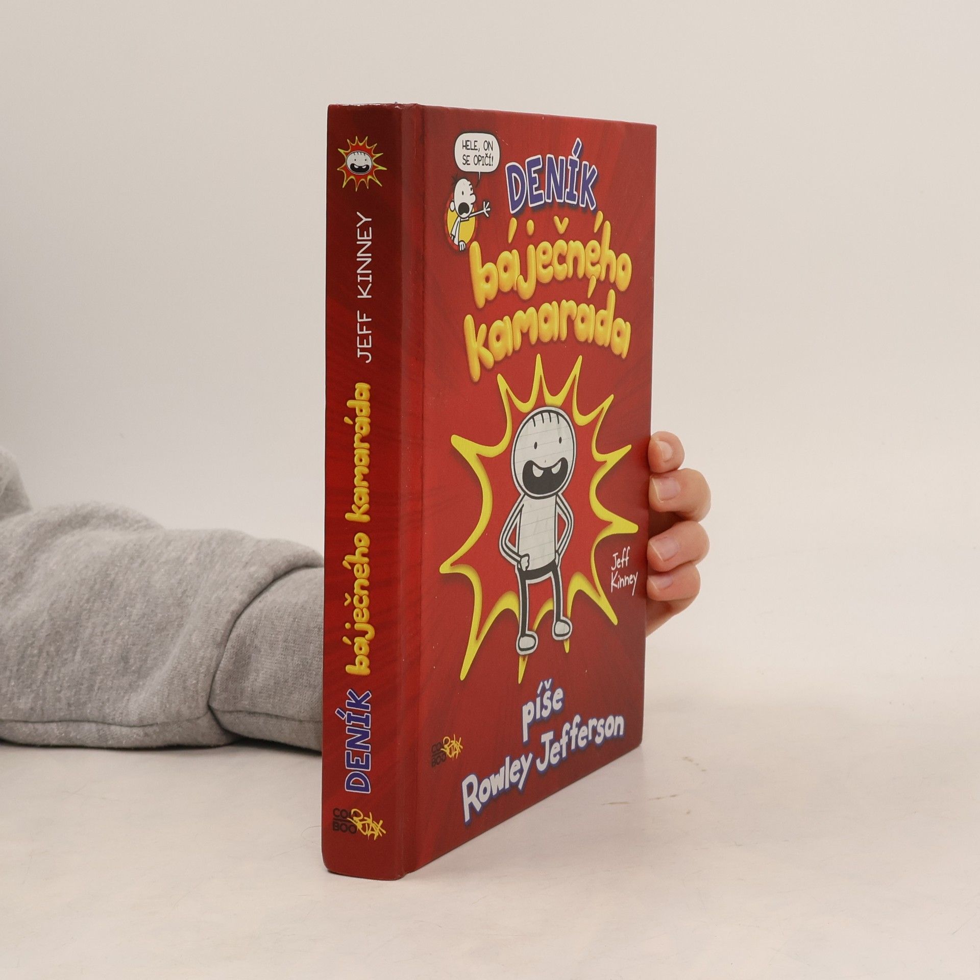 Jeff Kinney Deník báječného kamaráda. Píše Rowley Jefferson