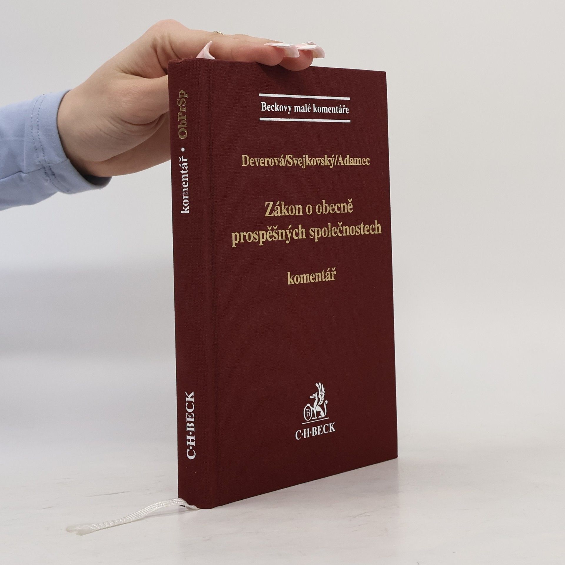 Jaroslav Svejkovský Zákon o obecně prospěšných společnostech. Komentář