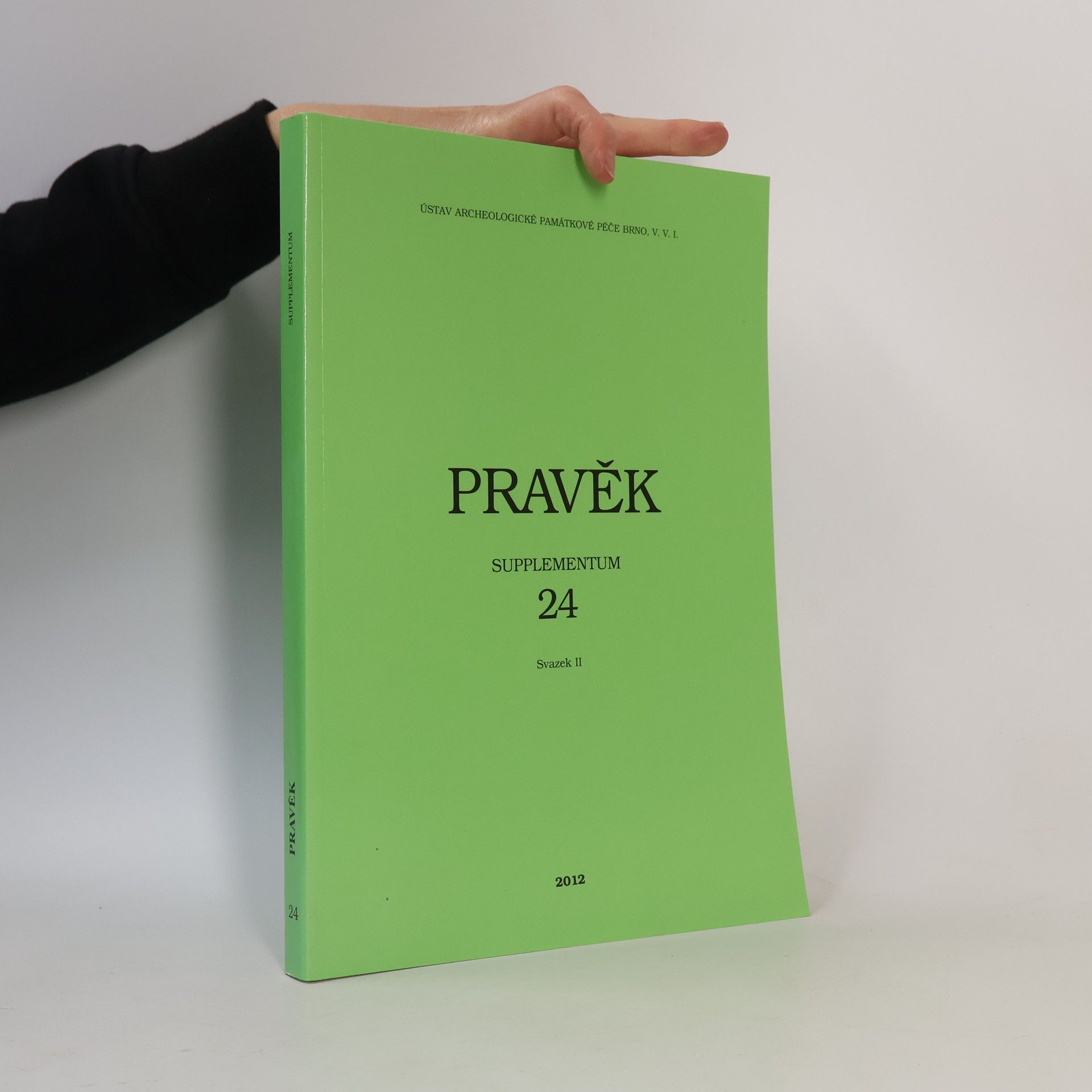 Andrea Matějíčková Pravěk. Supplementum 24.