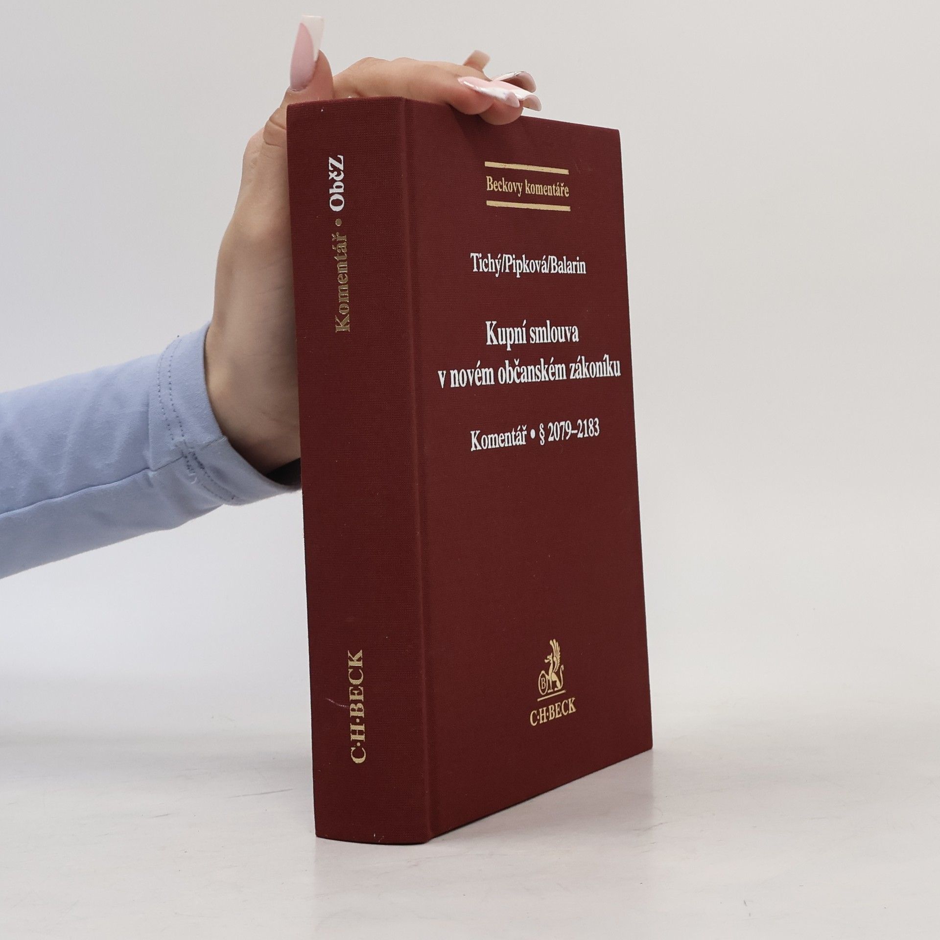 Balarin Kupní smlouva v novém občanském zákoníku