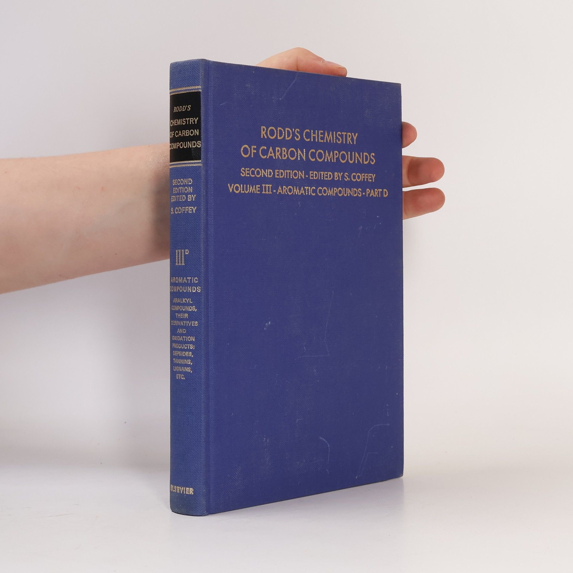 Rodd's Chemistry of Carbon Compounds III, Part D