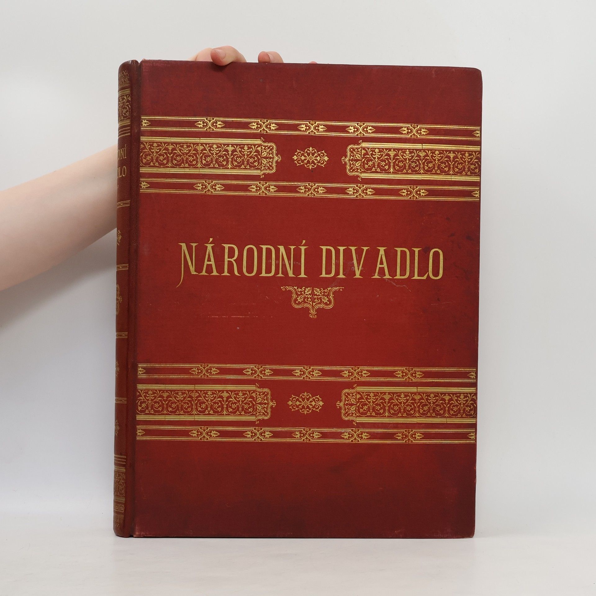 Národní divadlo v Praze. Dějiny jeho i stavba dokončená