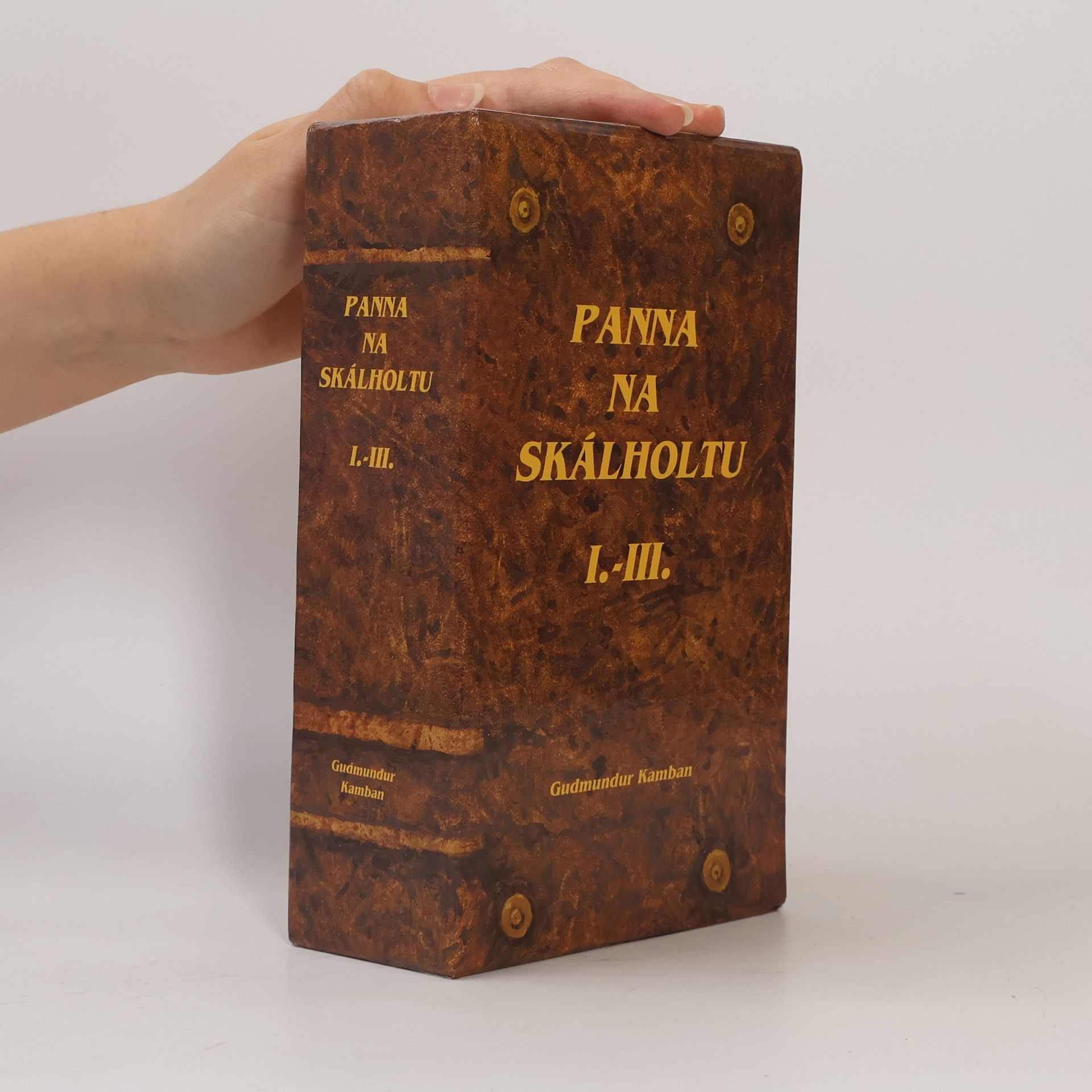 Guðmundur Kamban Panna na Skálholtu I.-III.