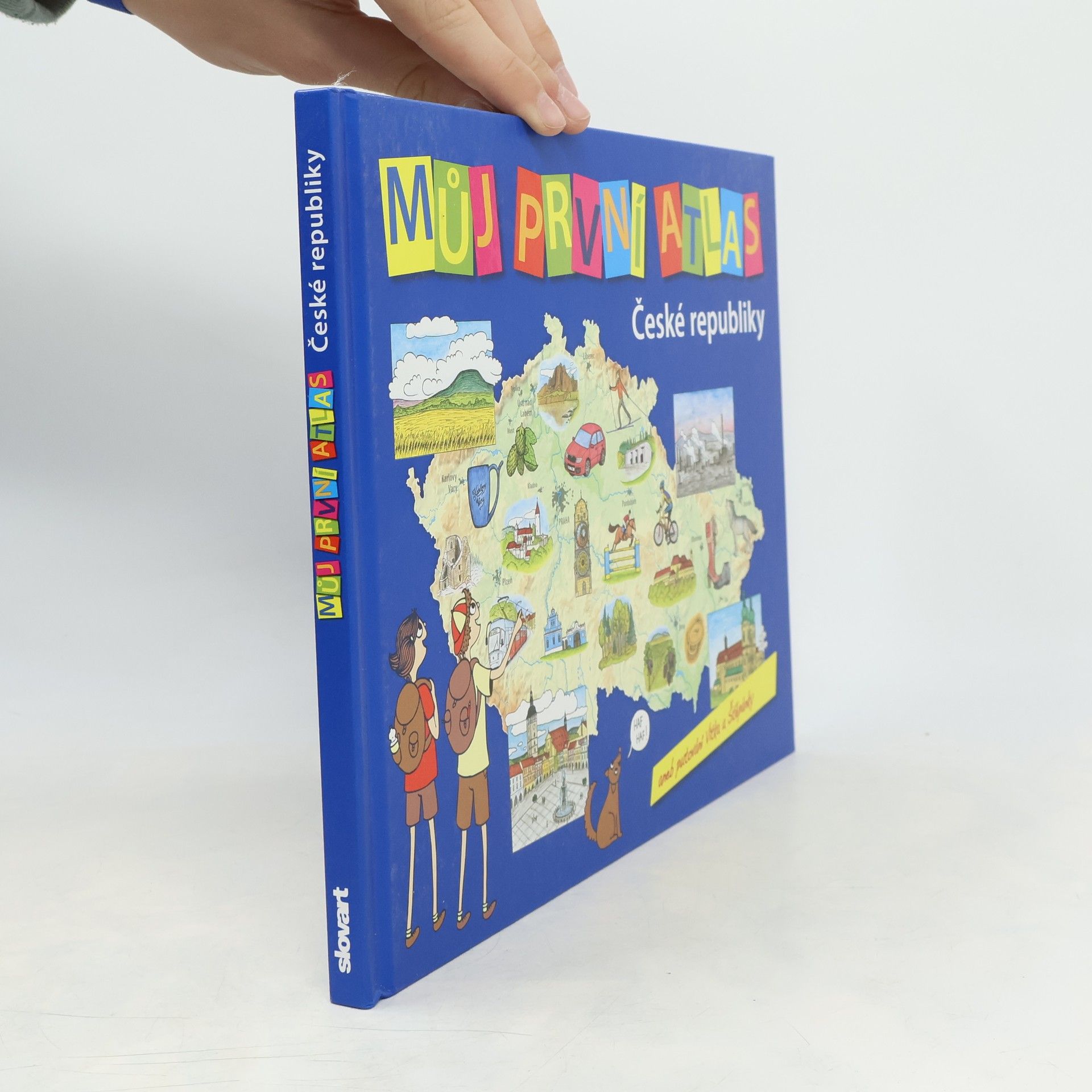 Adéla Rúčková Moravcová Můj první atlas České republiky aneb Putování Vítka a Štěpánky