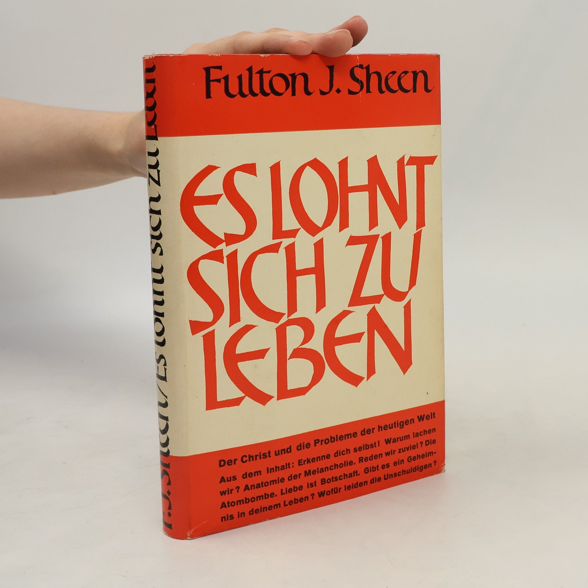 Fulton John Sheen Es lohnt sich zu leben