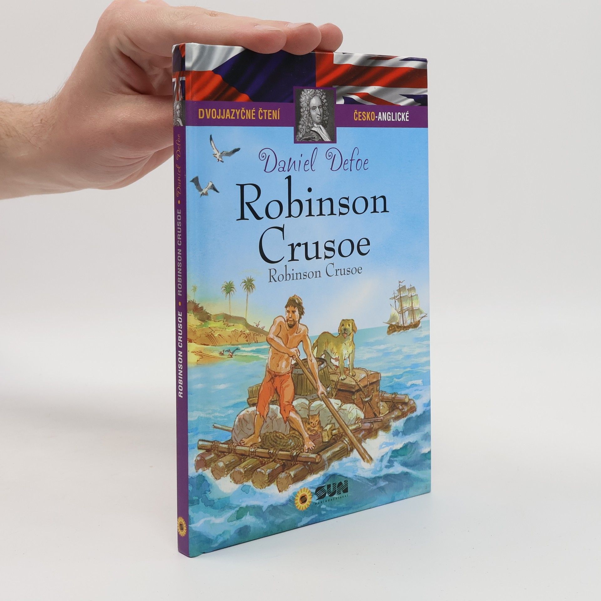 Robinson Crusoe. Robinson Crusoe. Dvojjazyčné čtení česko-anglické