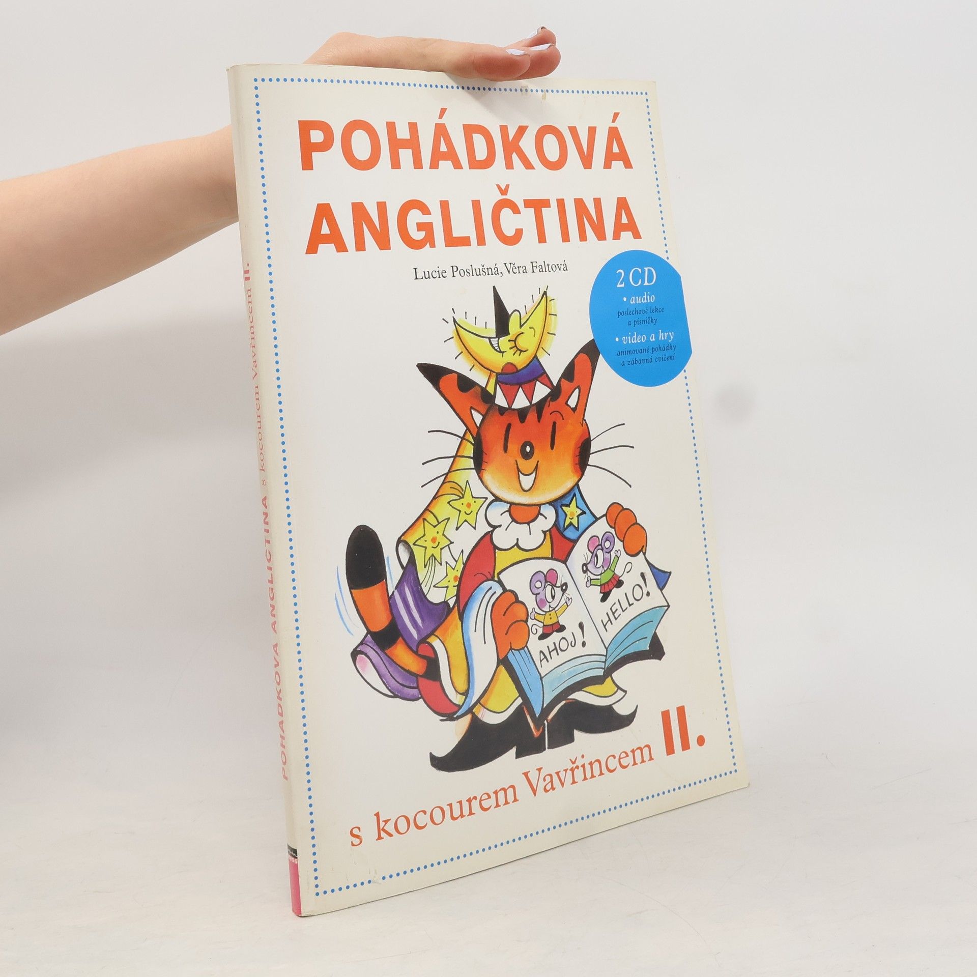 Lucie Poslušná Pohádková angličtina s kocourem Vavřincem II.