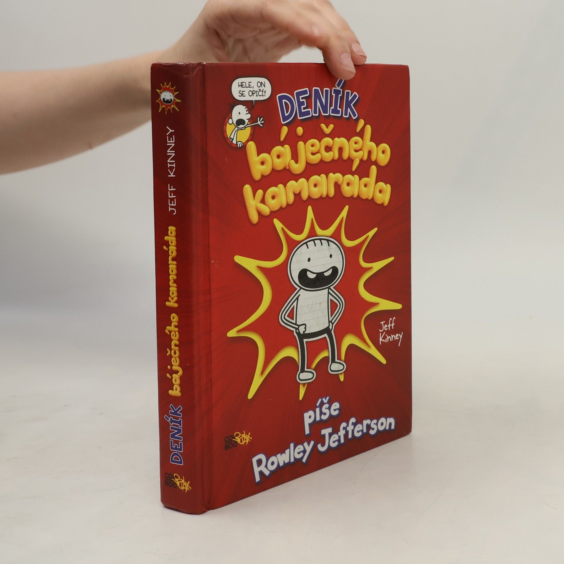 Jeff Kinney Deník báječného kamaráda. Píše Rowley Jefferson