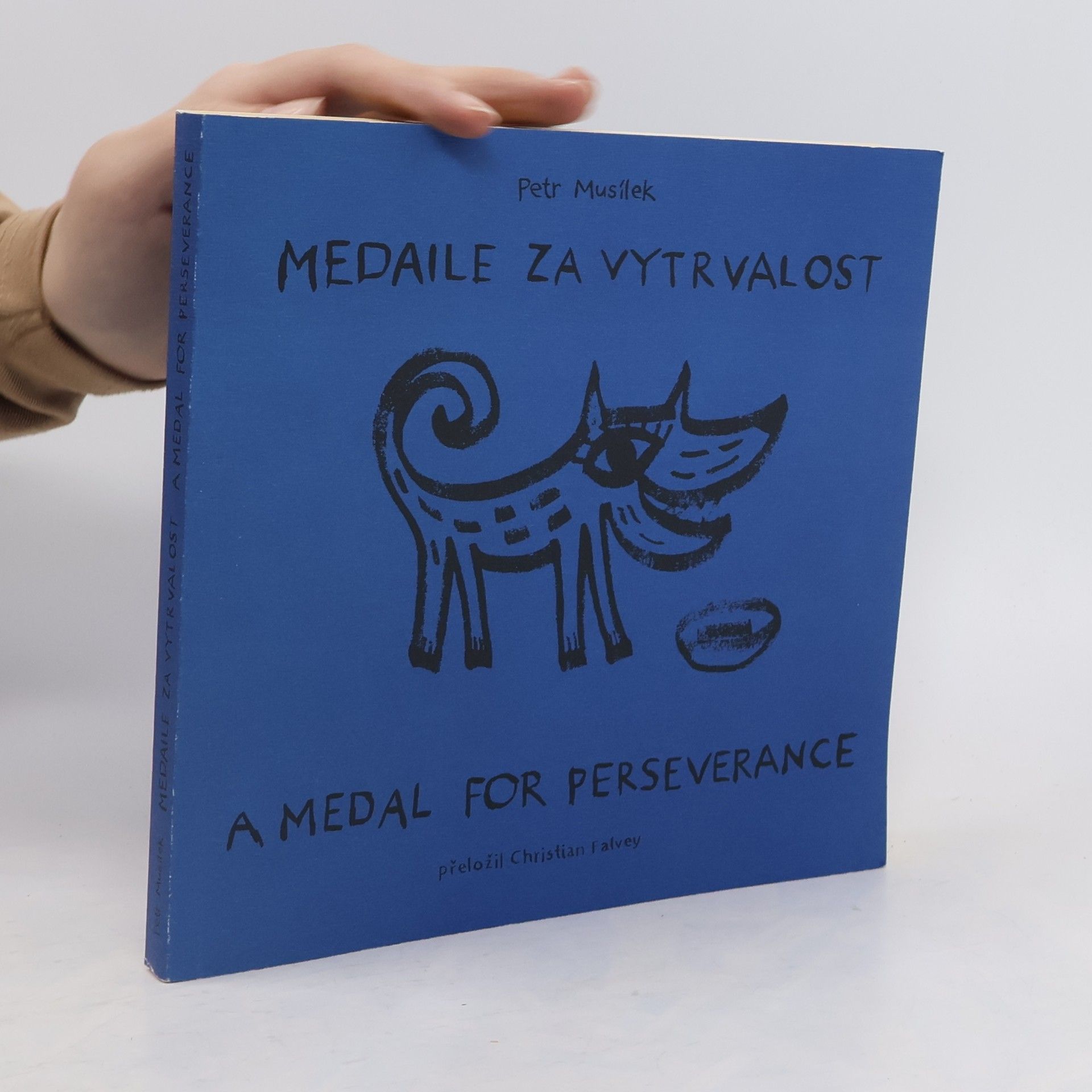 Christian Falvey Medaile za vytrvalost. A medal for perseverance