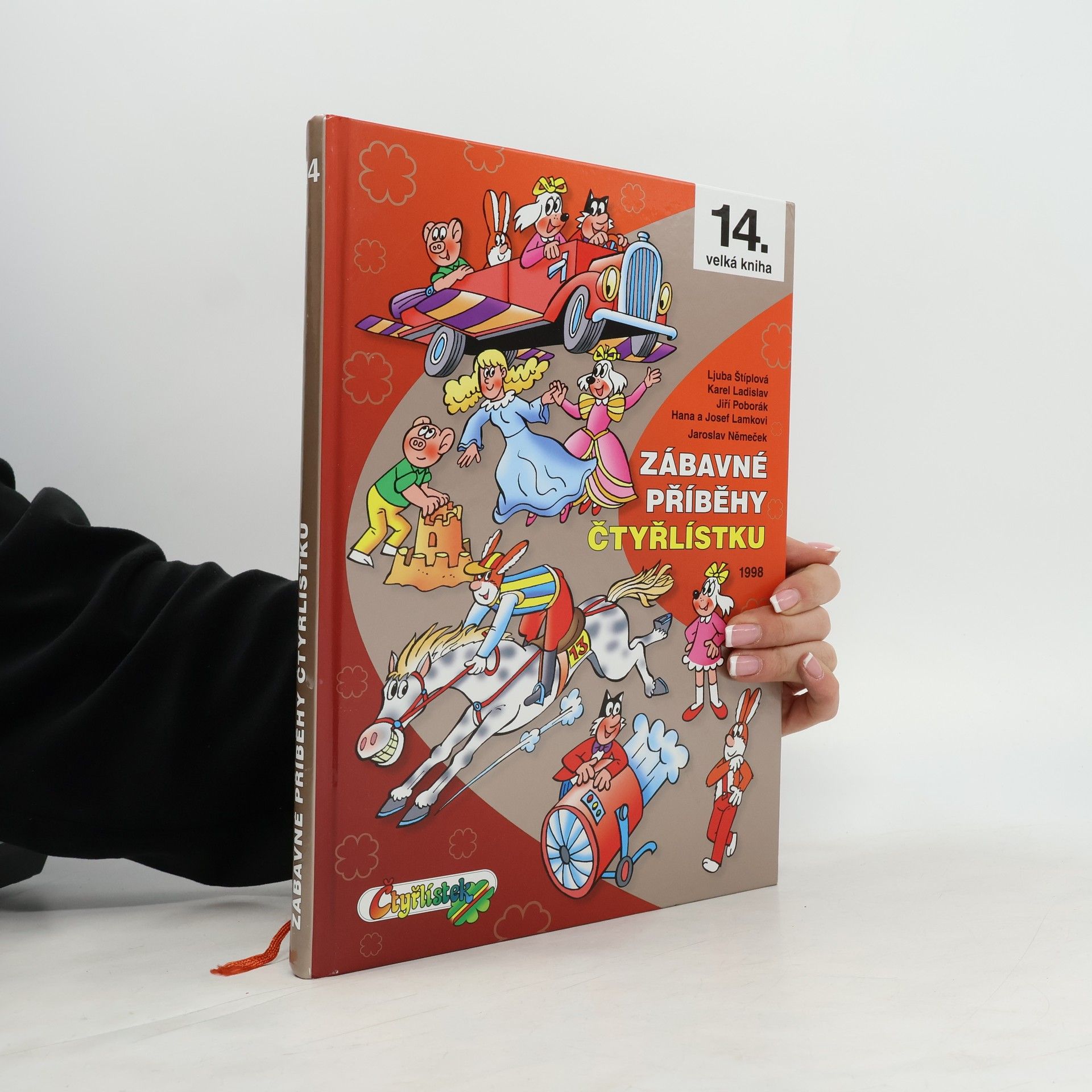 Ljuba Štíplová Zábavné příběhy Čtyřlístku 1998