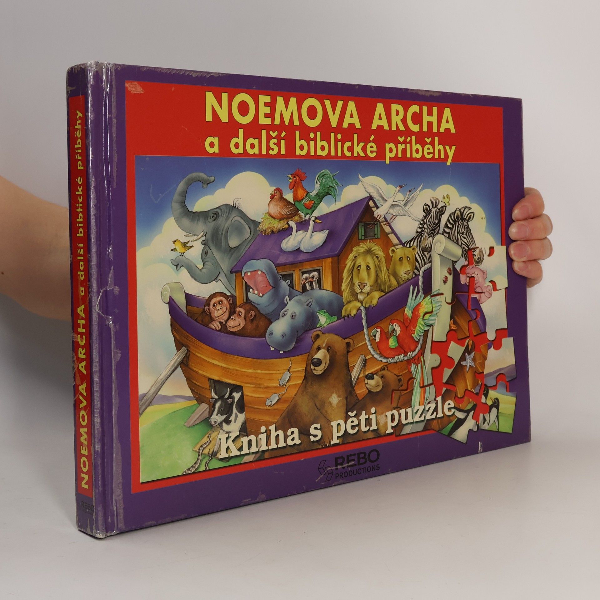 Noemova archa a další biblické příběhy : kniha s pěti puzzle