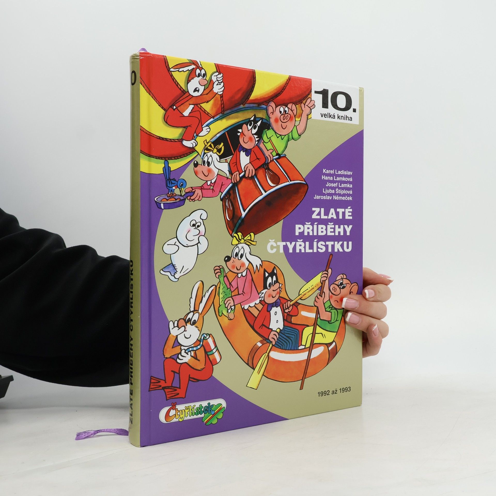 Karel Ladislav Zlaté příběhy Čtyřlístku. 1992-1993