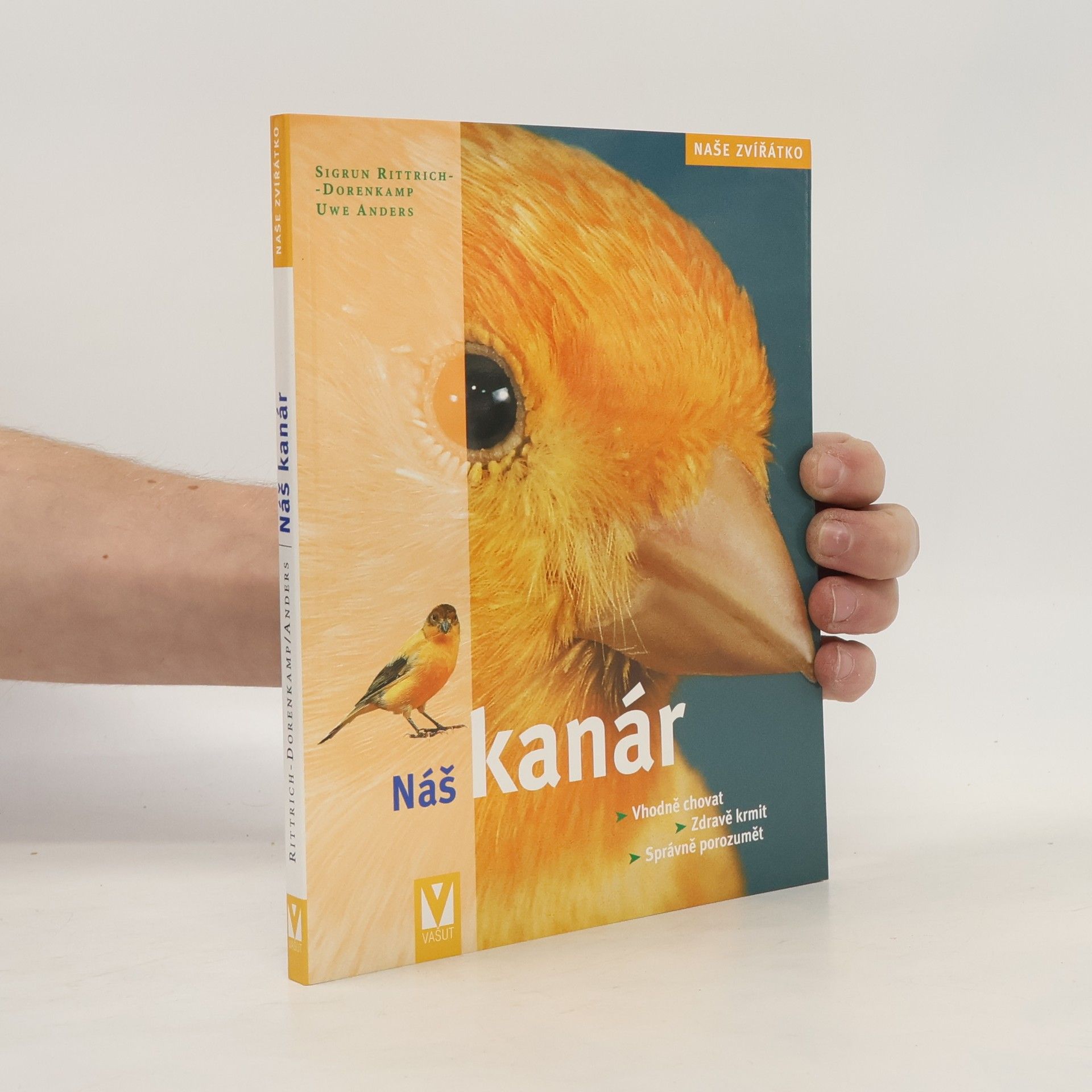 Sigrun Rittrich Dorenkamp Náš kanár: Vhodná péče, zdravé krmení, správné porozumění