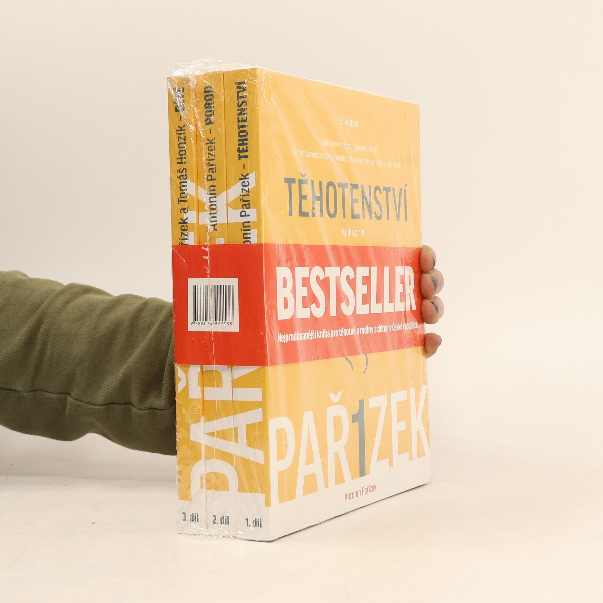 Antonín Pařízek Kniha o těhotenství, porodu a dítěti 1-3