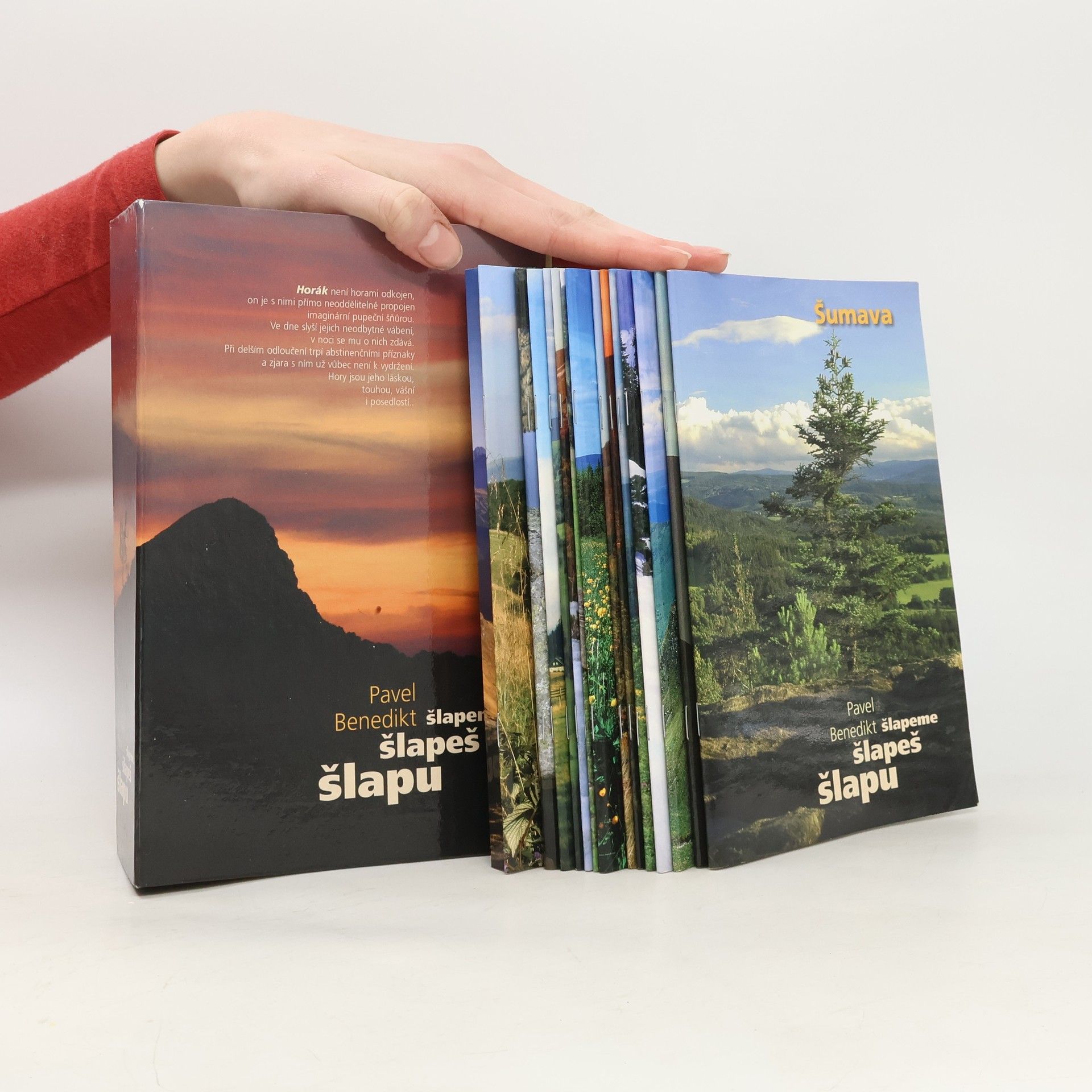 Pavel Benedikt Šlapu, šlapeš, šlapeme (série miniprůvodců po českých a slovenských pohořích