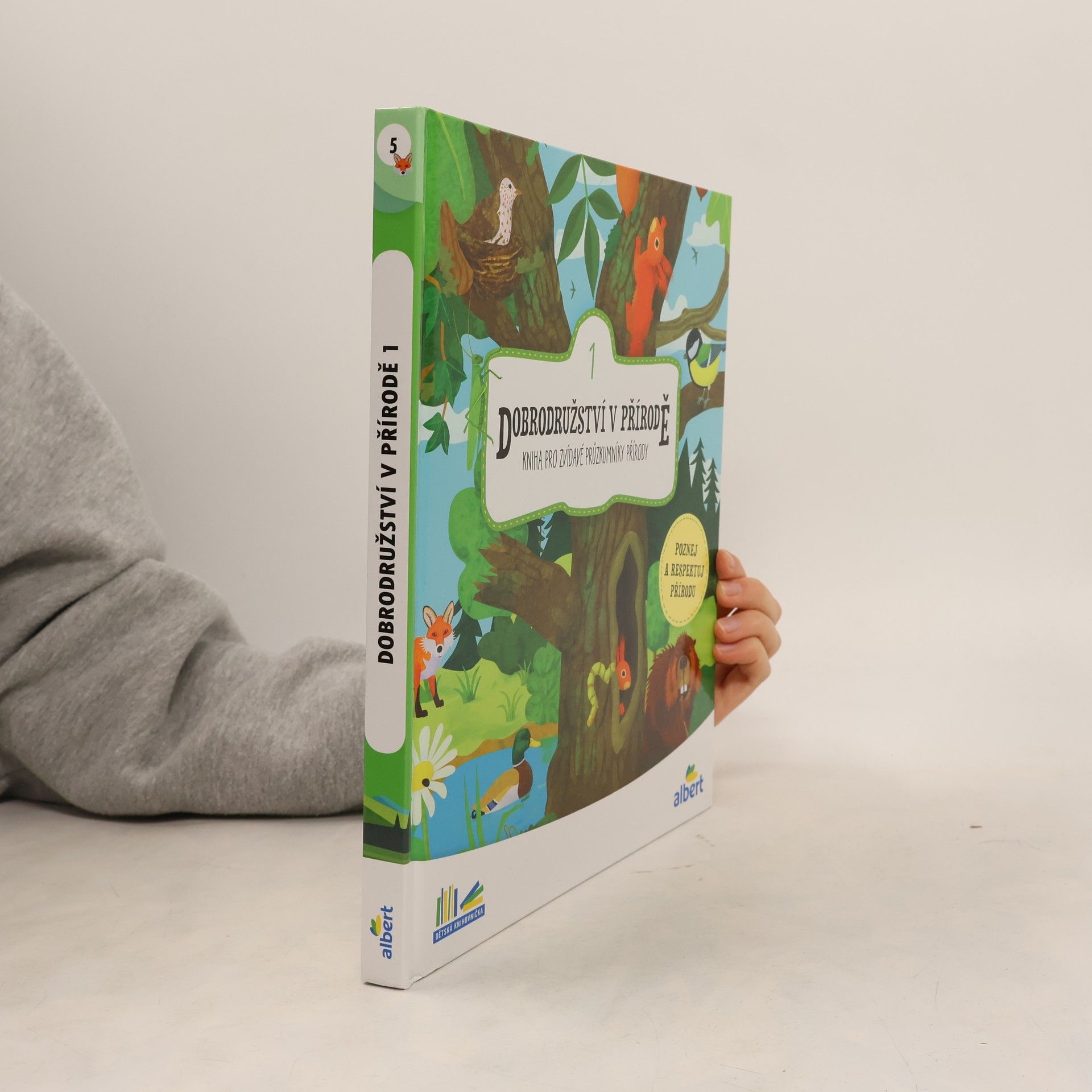 Lucie Hušková Dobrodružství v přírodě. Kniha pro zvídavé průzkumníky přírody. 1