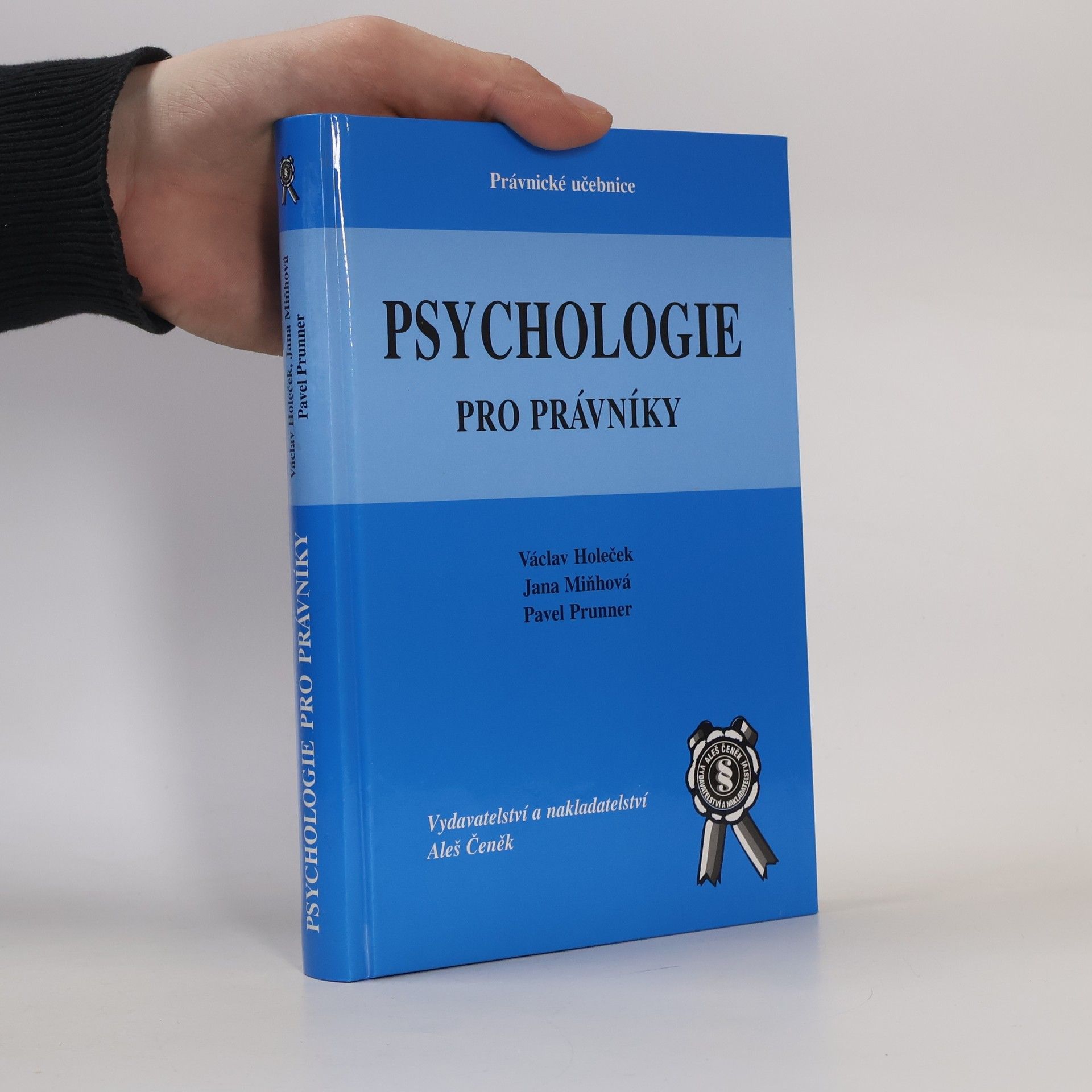 Václav Holeček Psychologie pro právníky