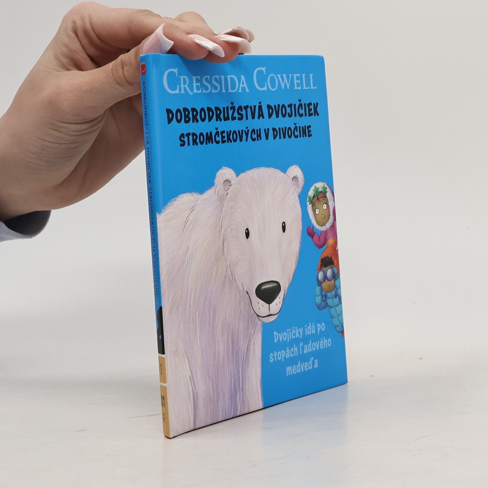 Cressida Cowell Dobrodružstvá dvojičiek Stromčekových v divočine: Dvojičky idú po stopách ľadového medveďa