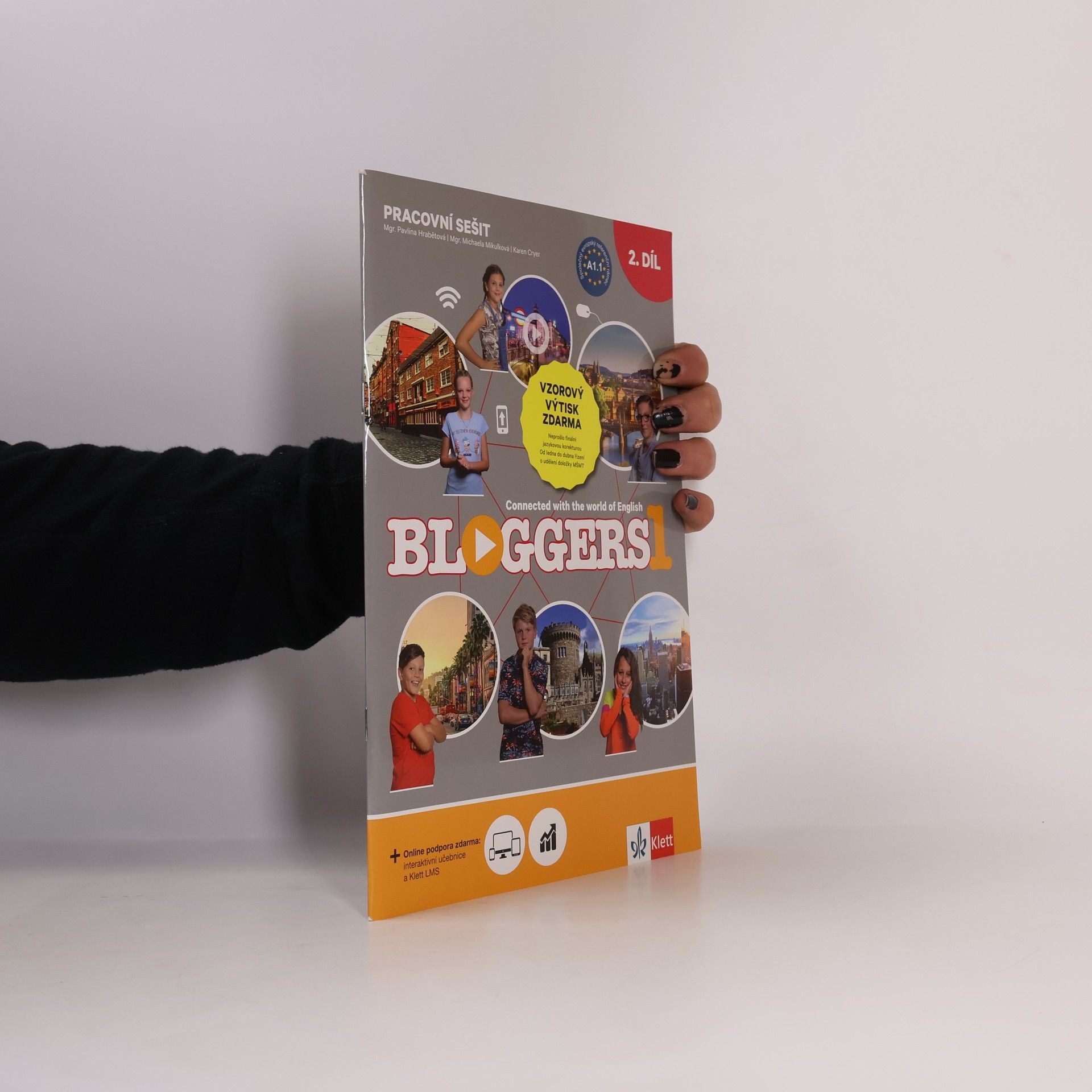 Pavlína Hrabětová Bloggers 1. Pracovní sešit, 2. díl