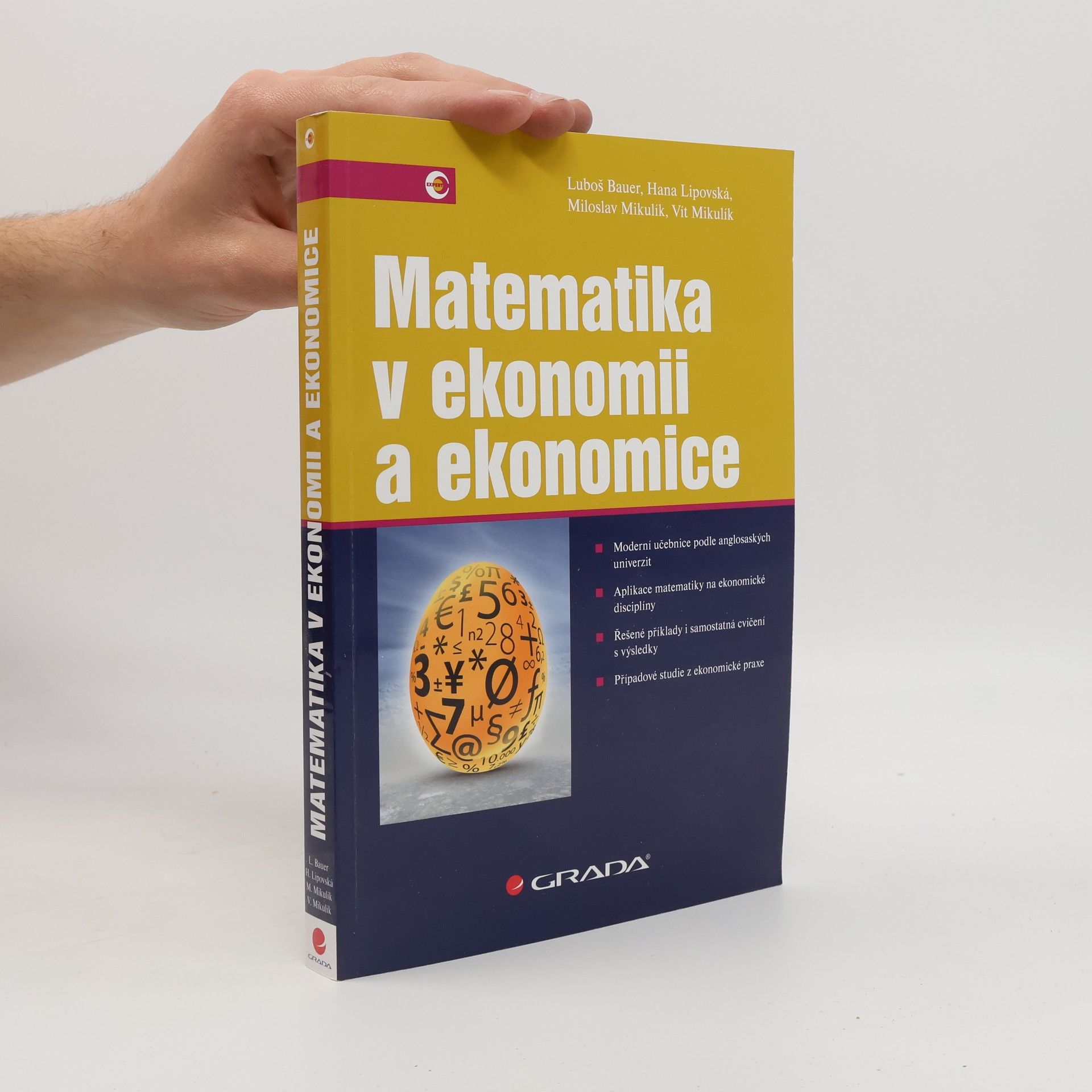 Luboš Bauer Matematika v ekonomii a ekonomice