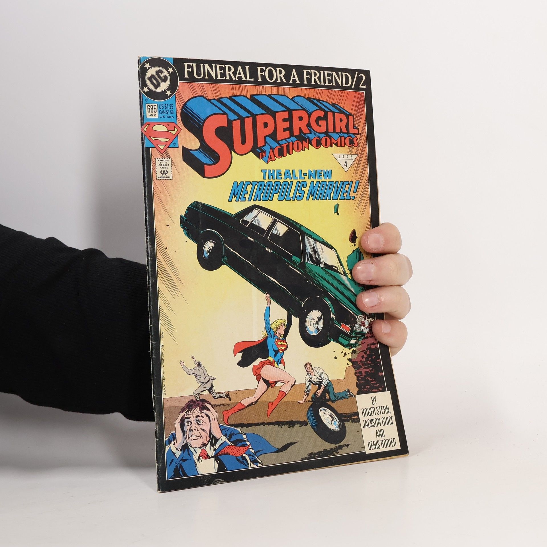 Supergirl in Action Comics 4/93