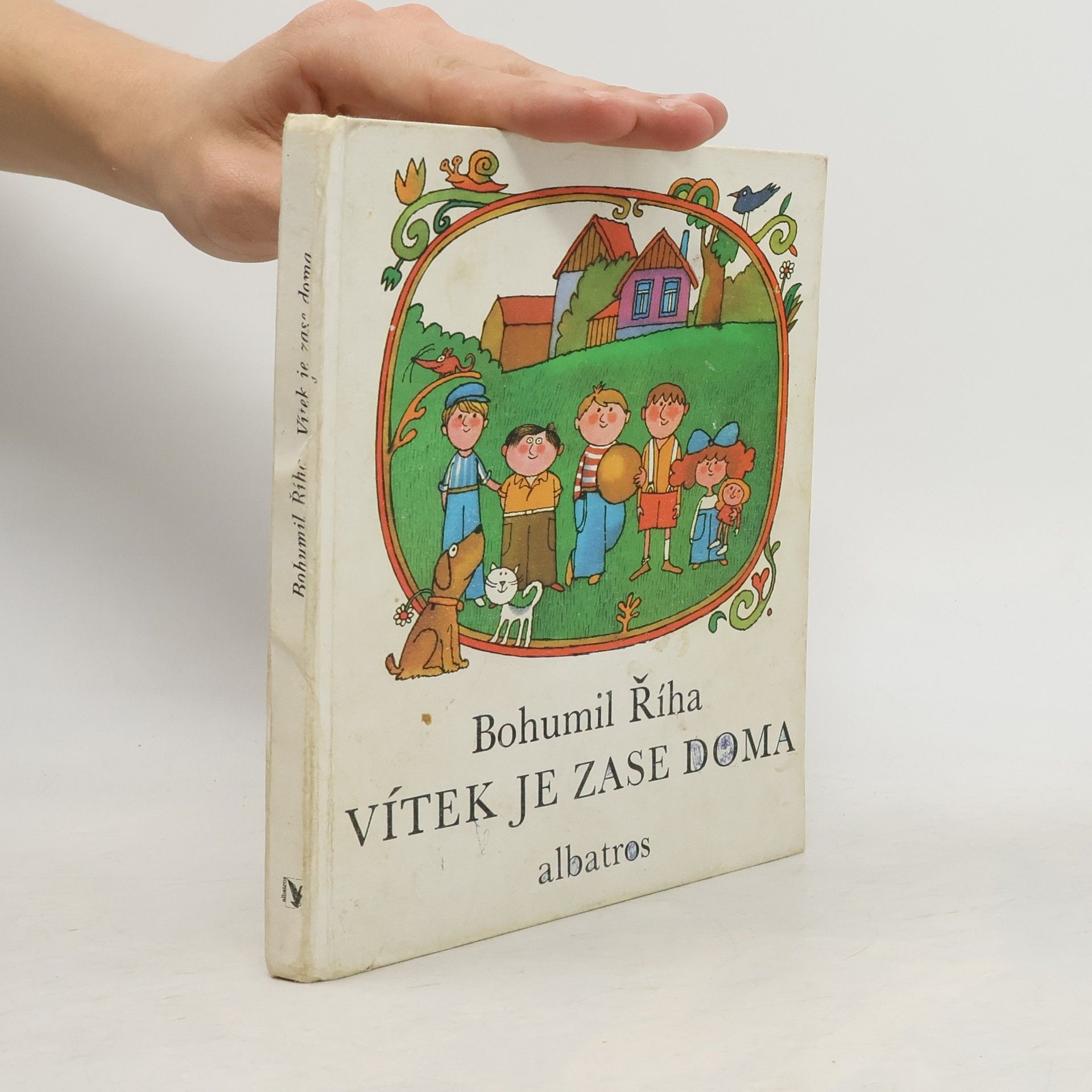 Bohumil Říha Vítek je zase doma