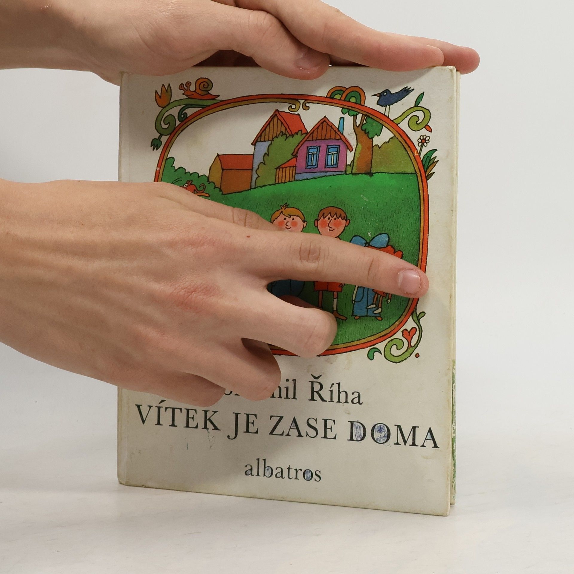Bohumil Říha Vítek je zase doma