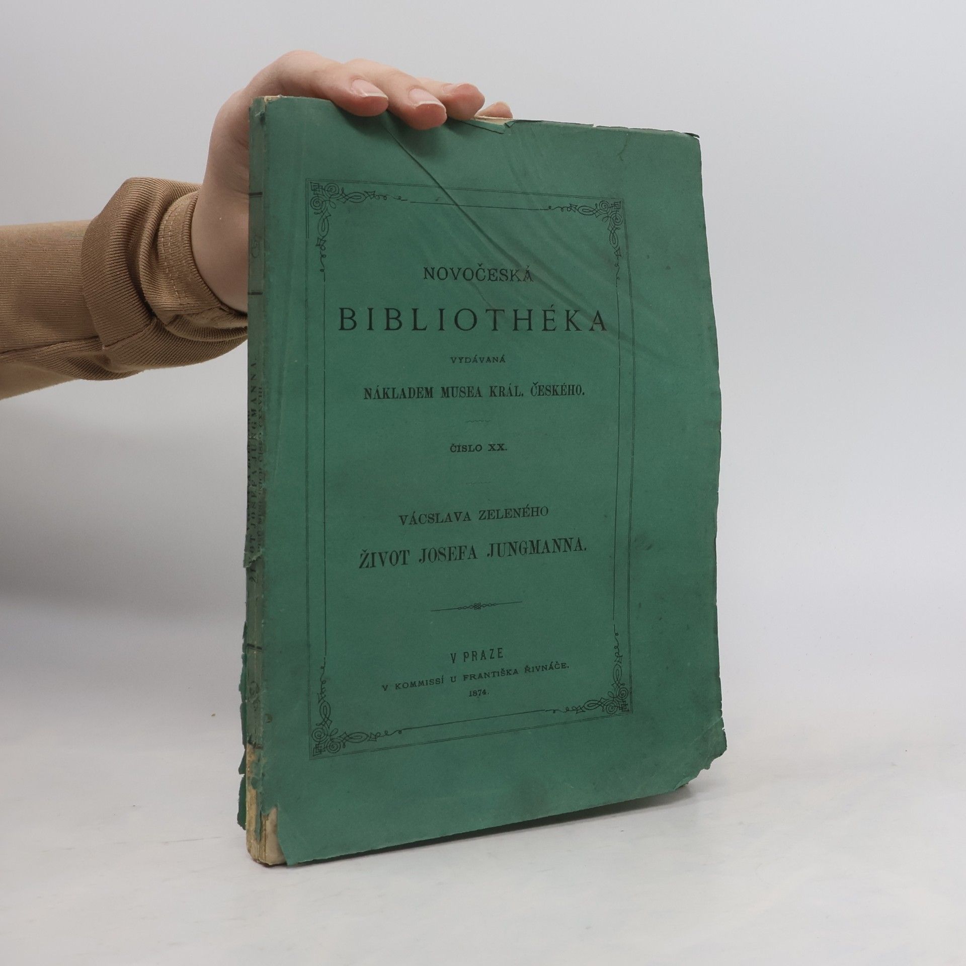 Václav Zelený Novočeská bibliothéka XX