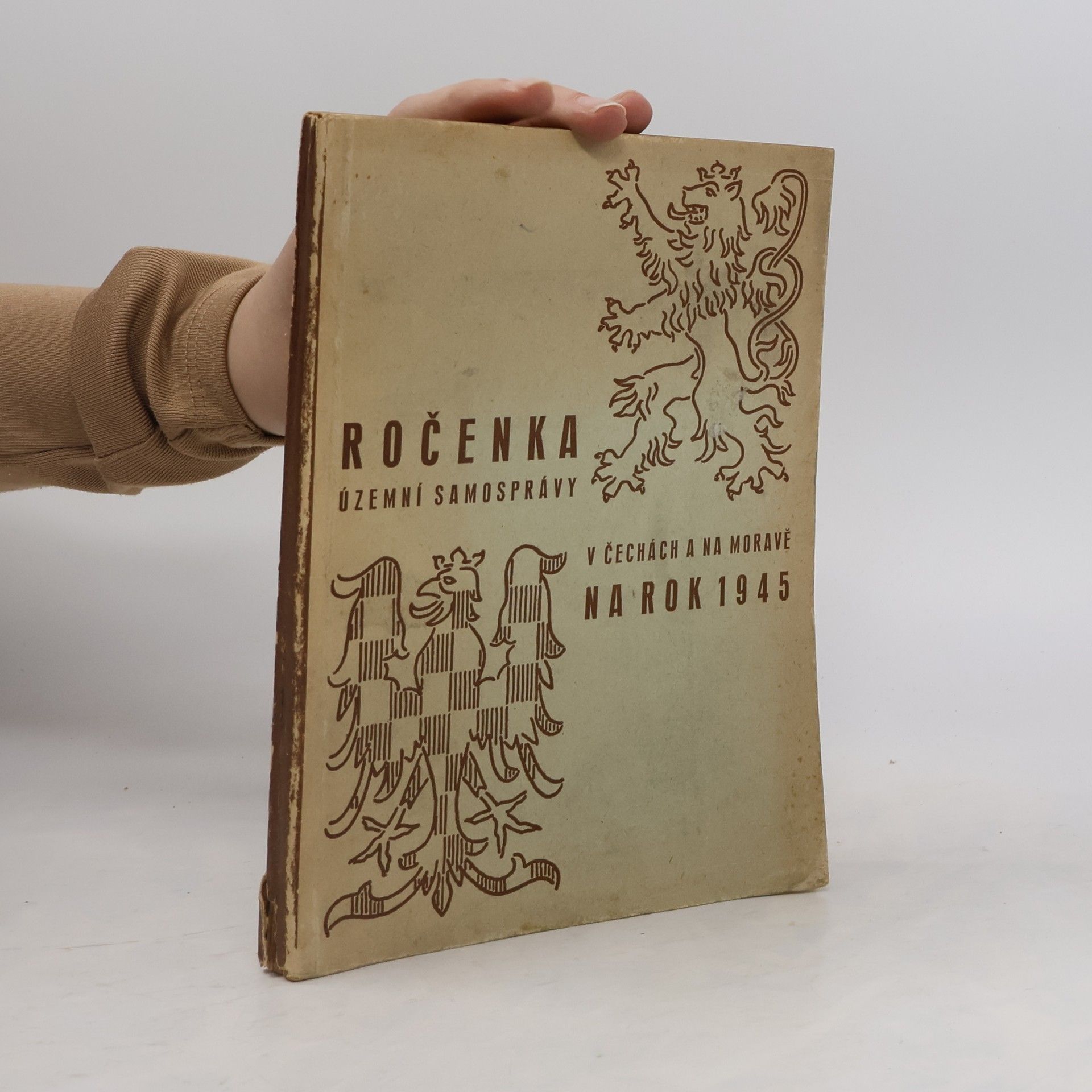 Kolektiv autorů Ročenka územní samosprávy v Čechách a na Moravě na rok 1945