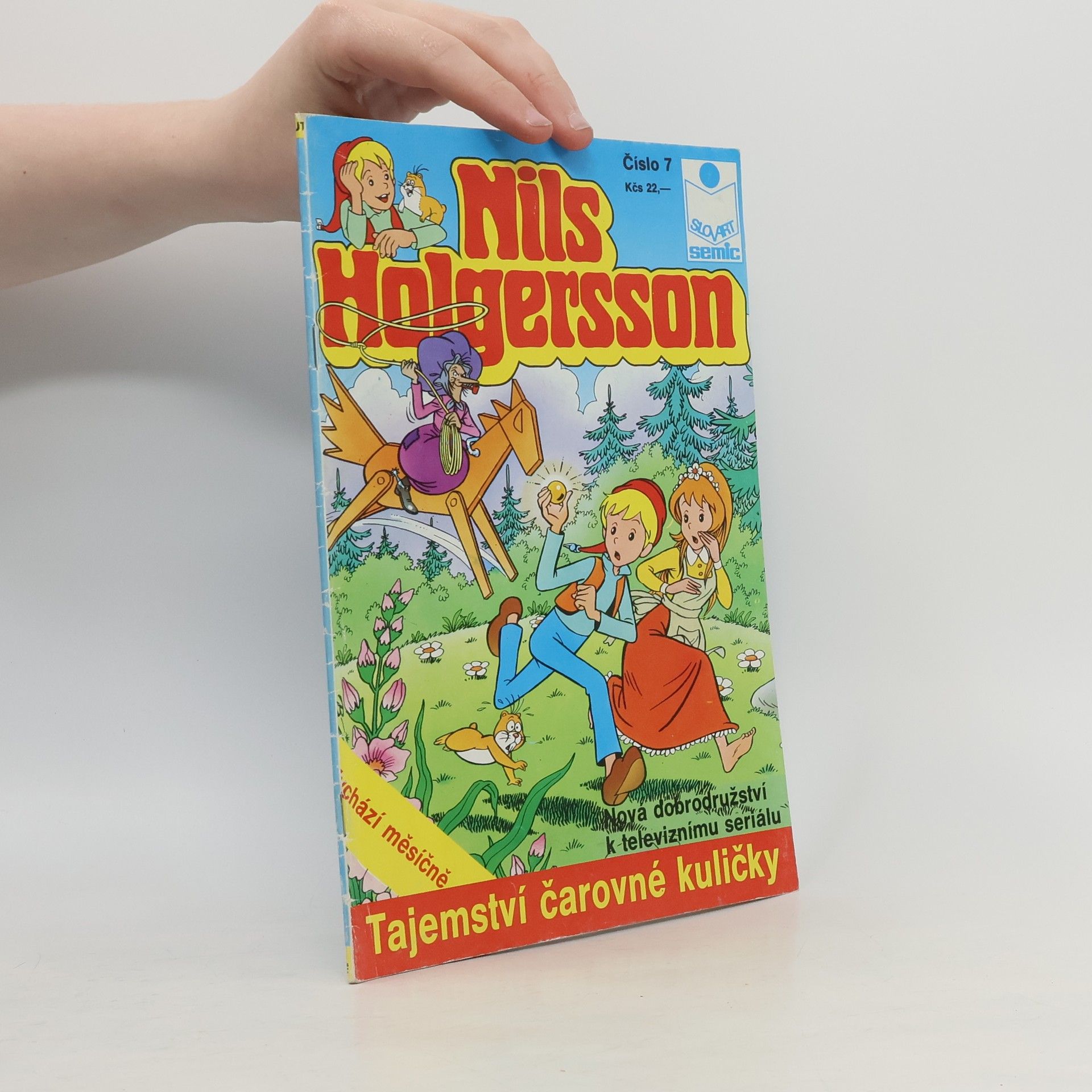 Kolektiv autorů Nils Holgersson 7. Tajemství čarovné kuličky