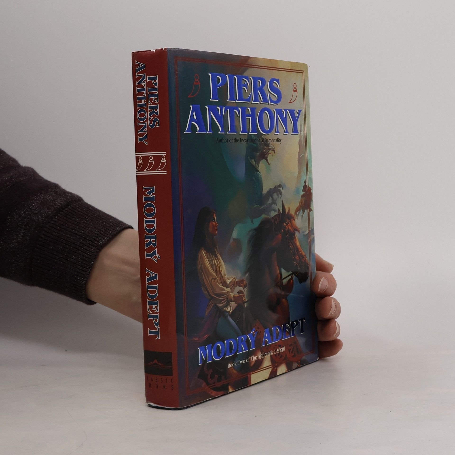 Piers Anthony Začínající adept 2. Modrý adept
