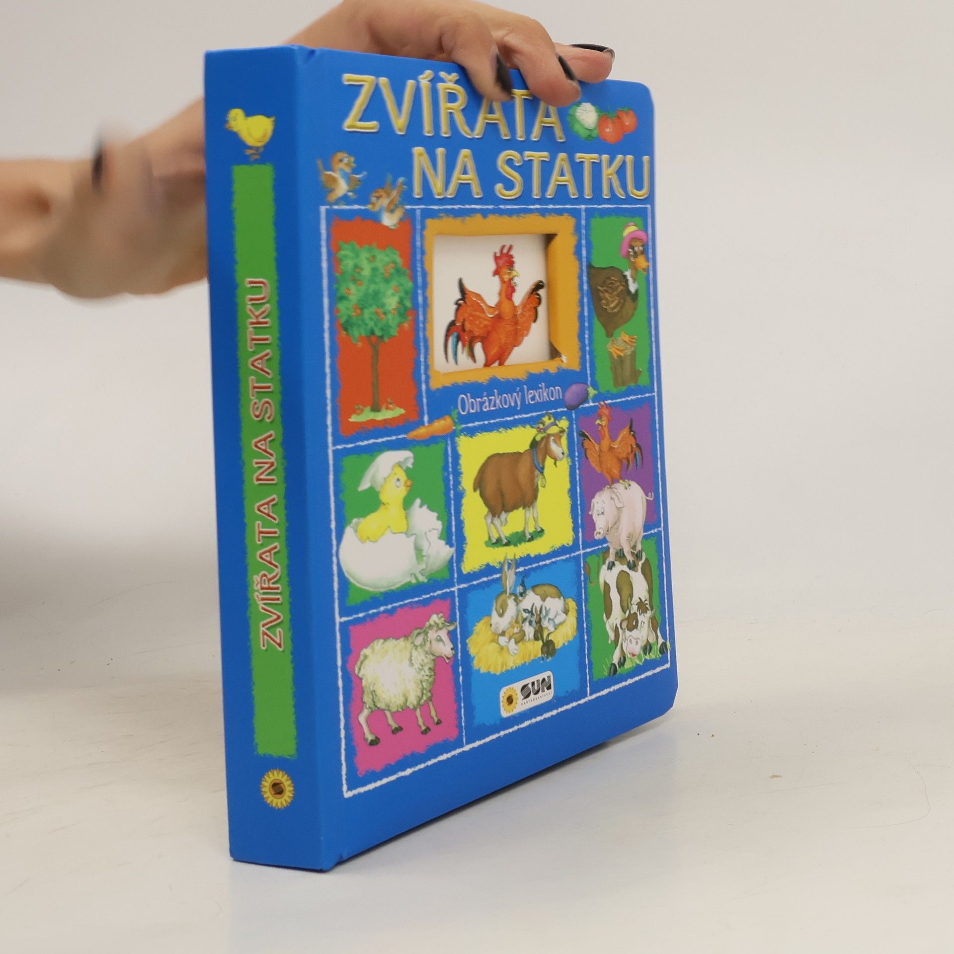 Gisela Socolovsky Rudi Zvířátka na statku: obrázkový lexikon