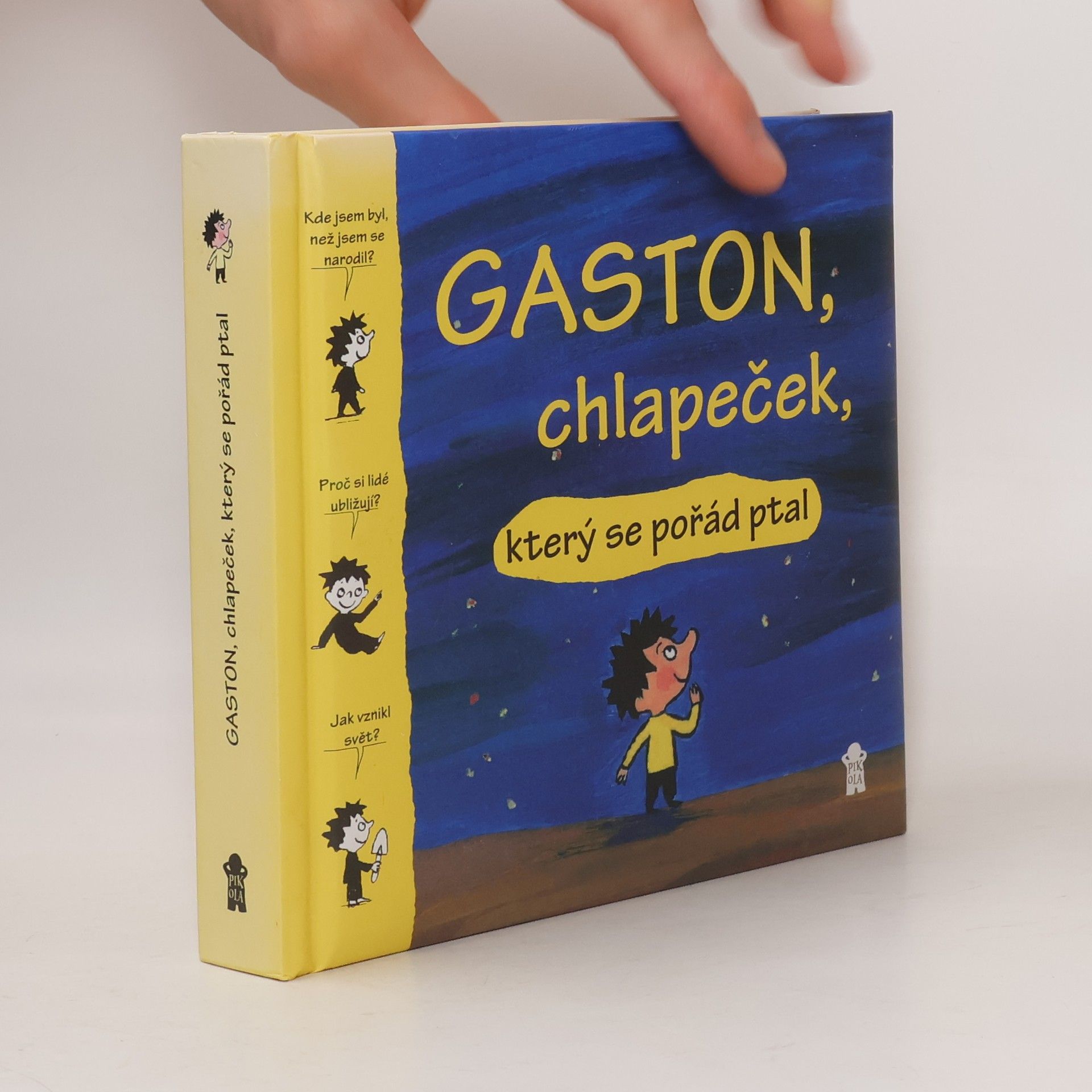 Catherine Proteaux Zuber Gaston, chlapeček, který se pořád ptal