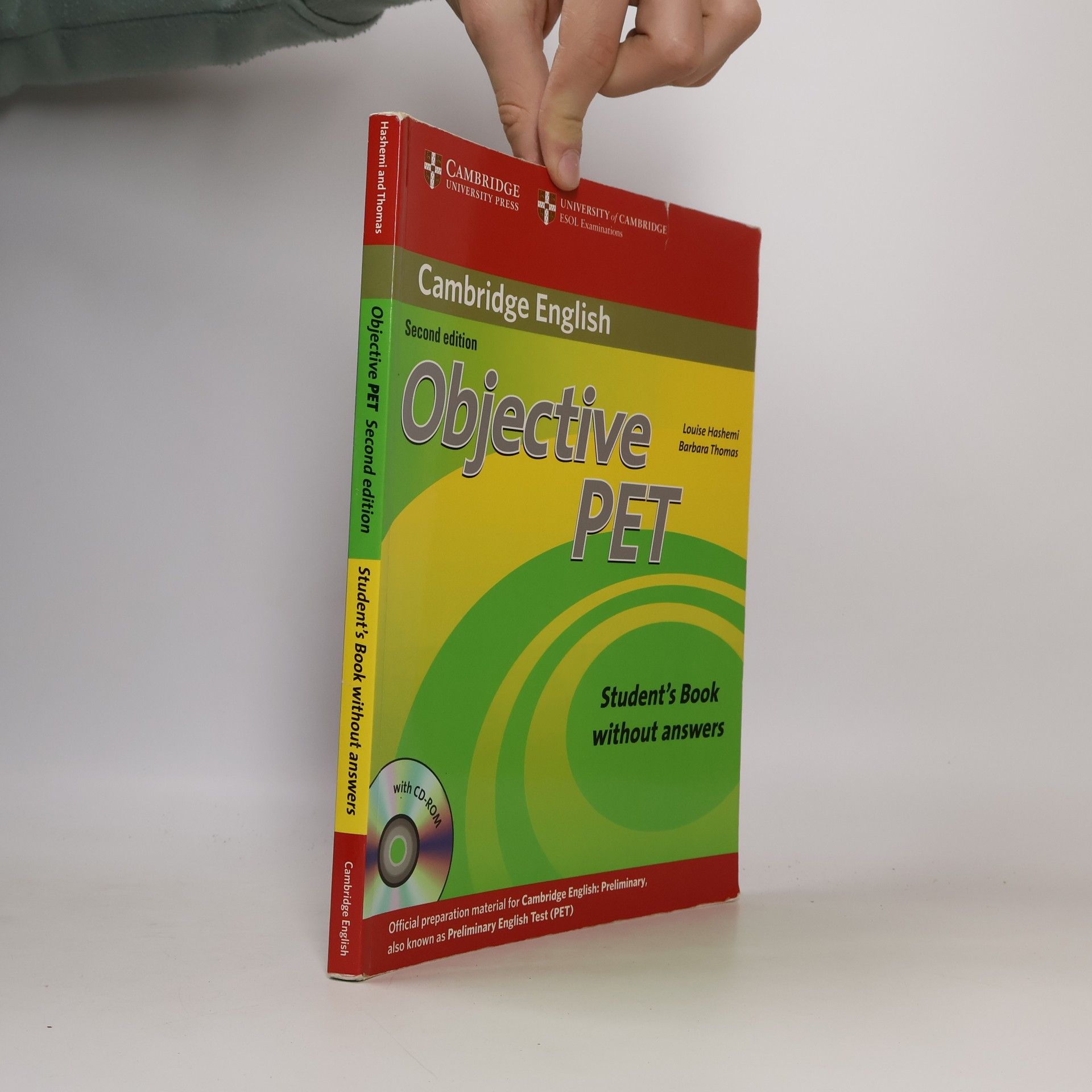 Barbara Thomas Objective PET Student's Book Without Answers