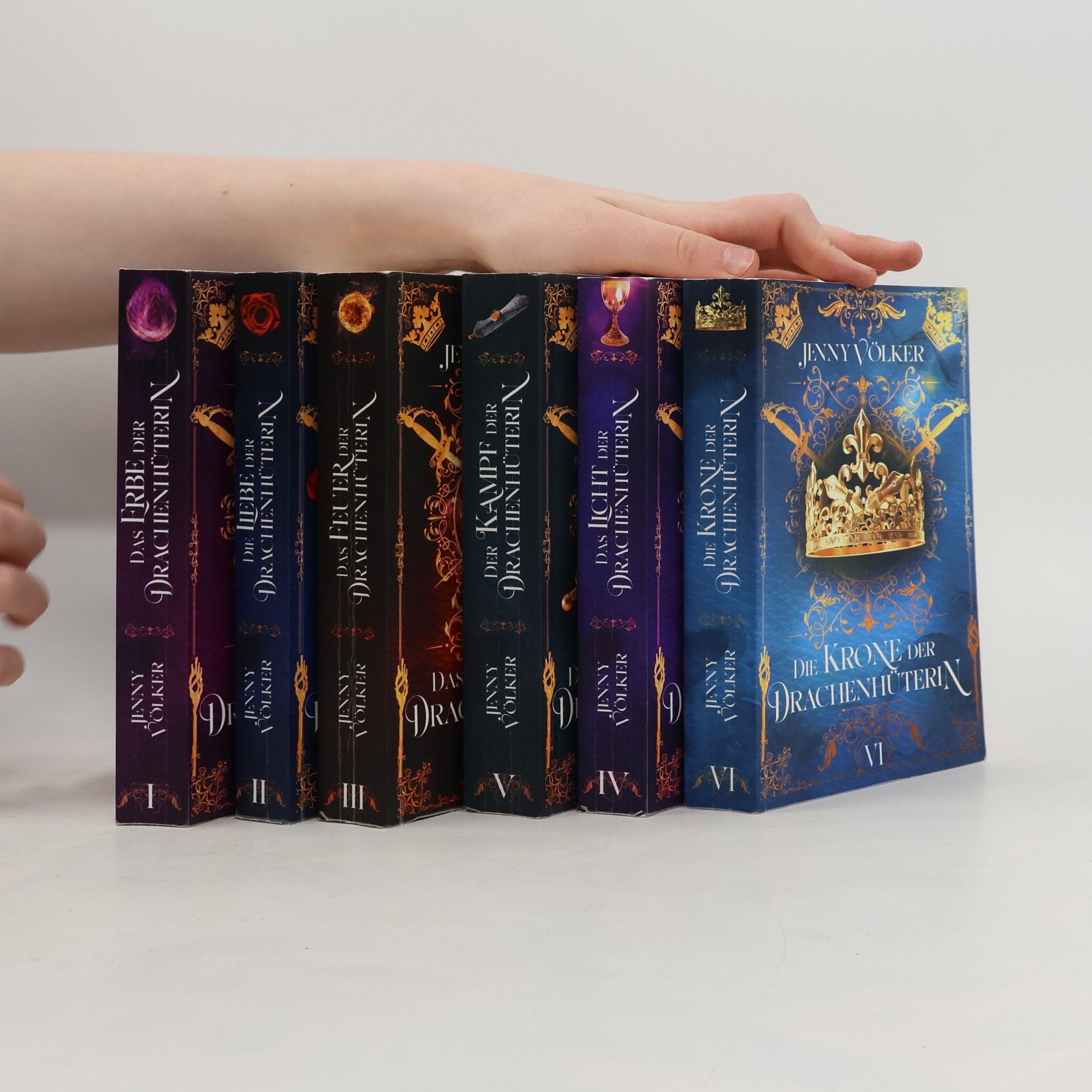 Jenny Völker Drachenhüter-Schicksals-Saga. Band  I-VI