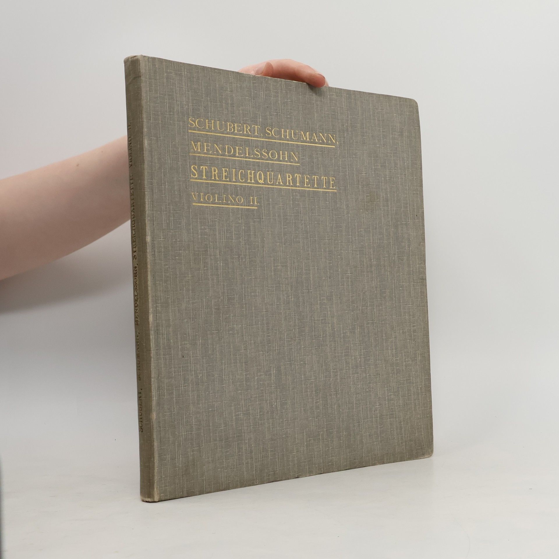 Franz Schubert Quartette für 2 Violinen, Viola und Violoncell