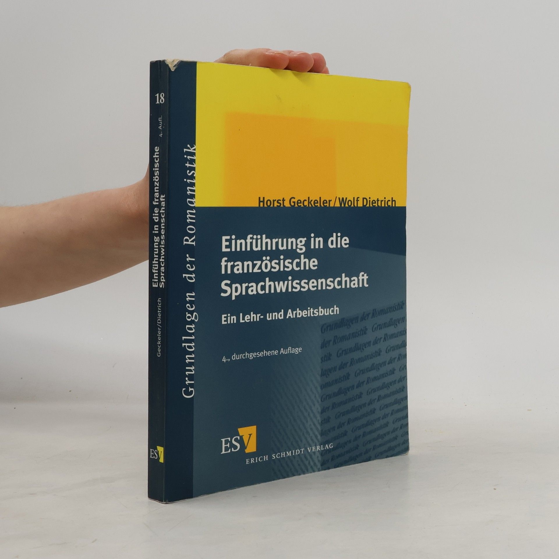 Horst Geckeler Einführung in die französische Sprachwissenschaft