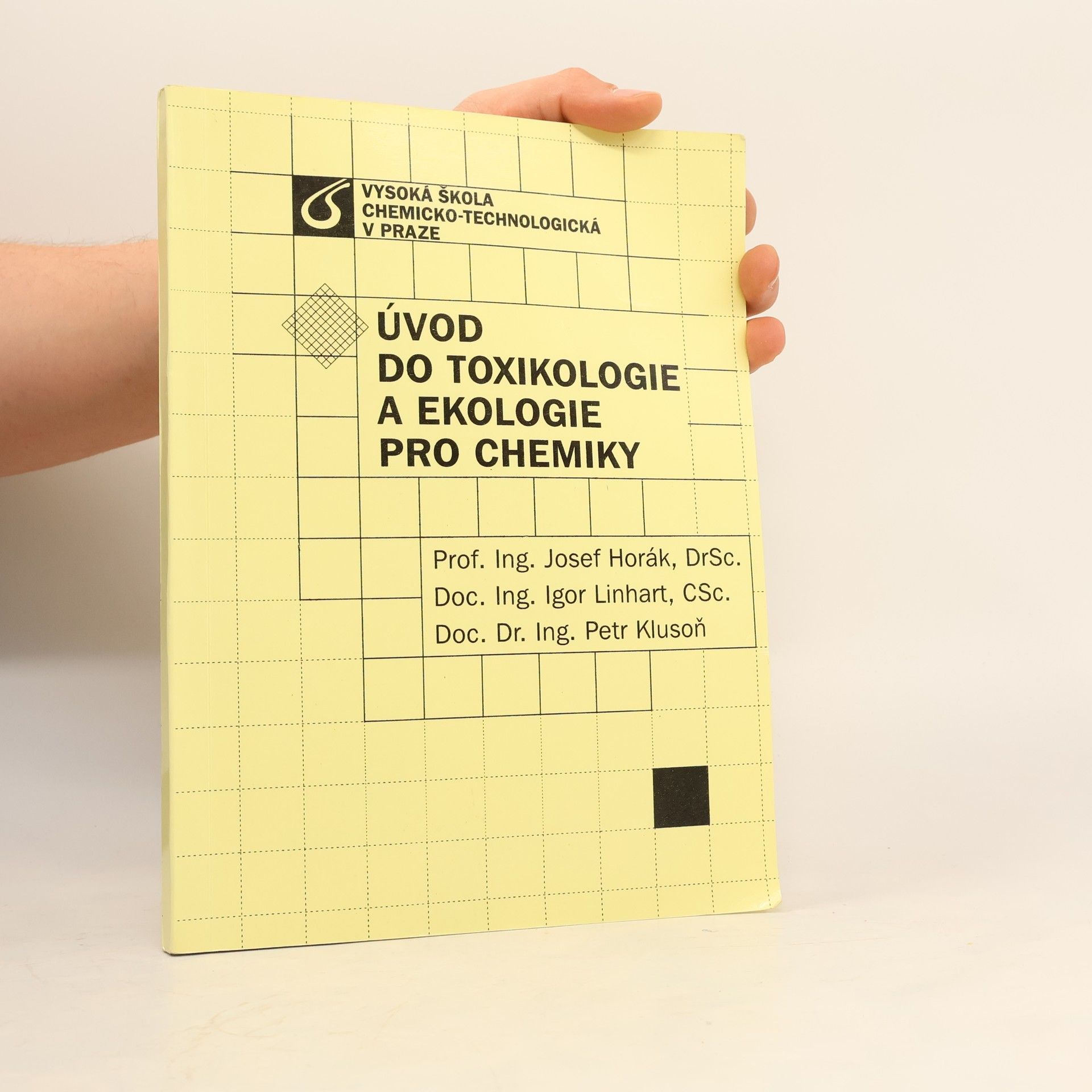 Josef Horák Úvod do toxikologie a ekologie pro chemiky