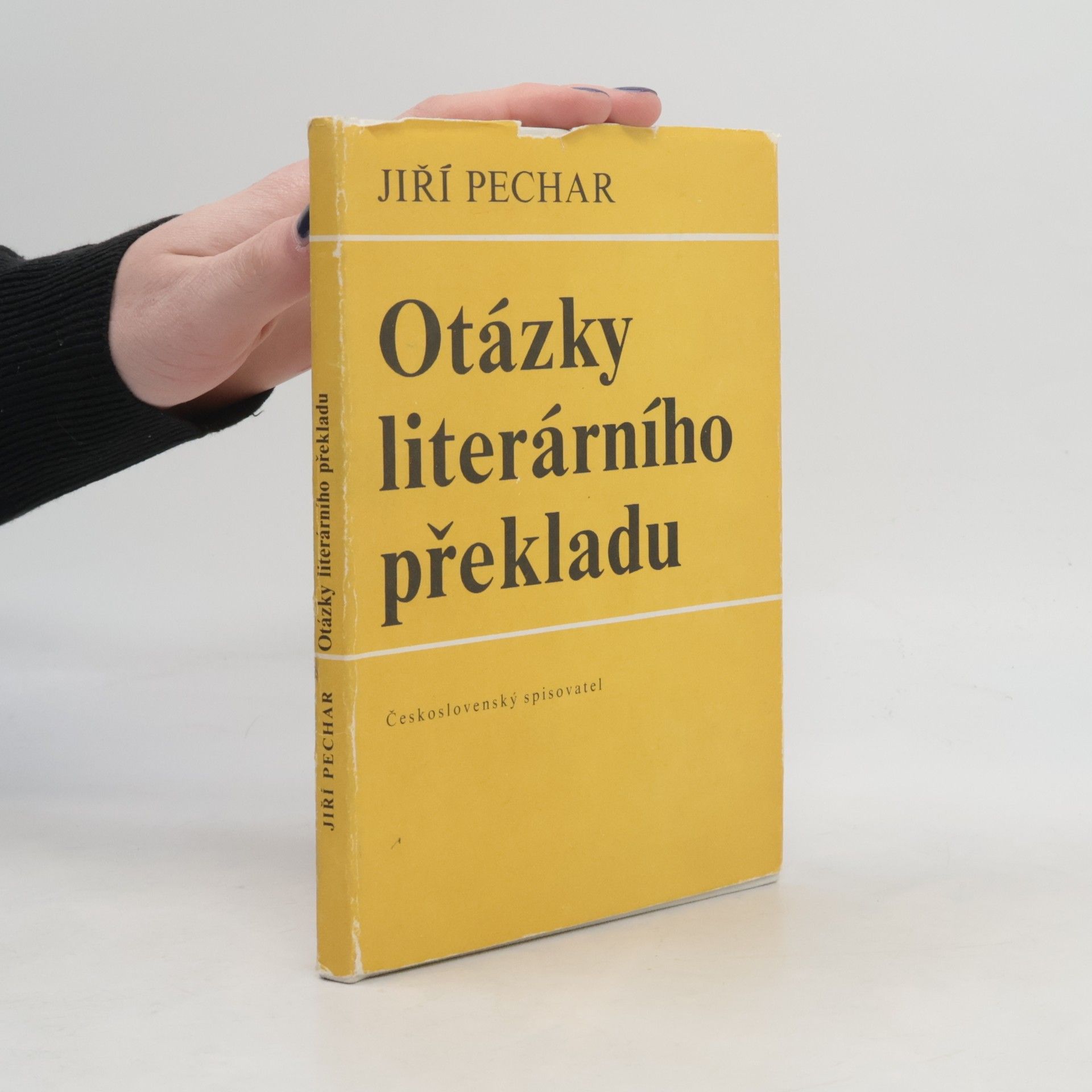 Jiří Pechar Otázky literárního překladu