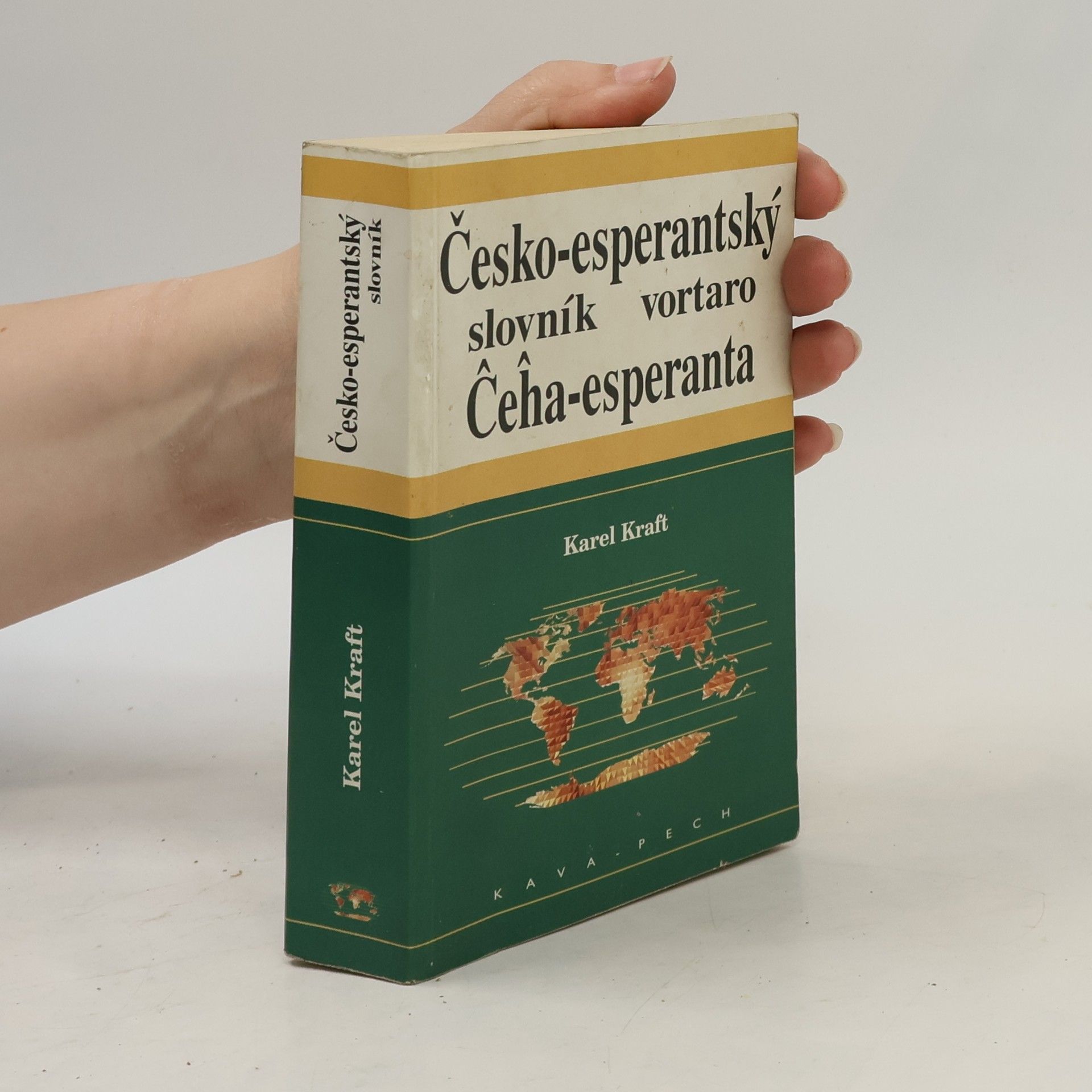 Karel Kraft Česko-esperantský slovník (esperantsky)