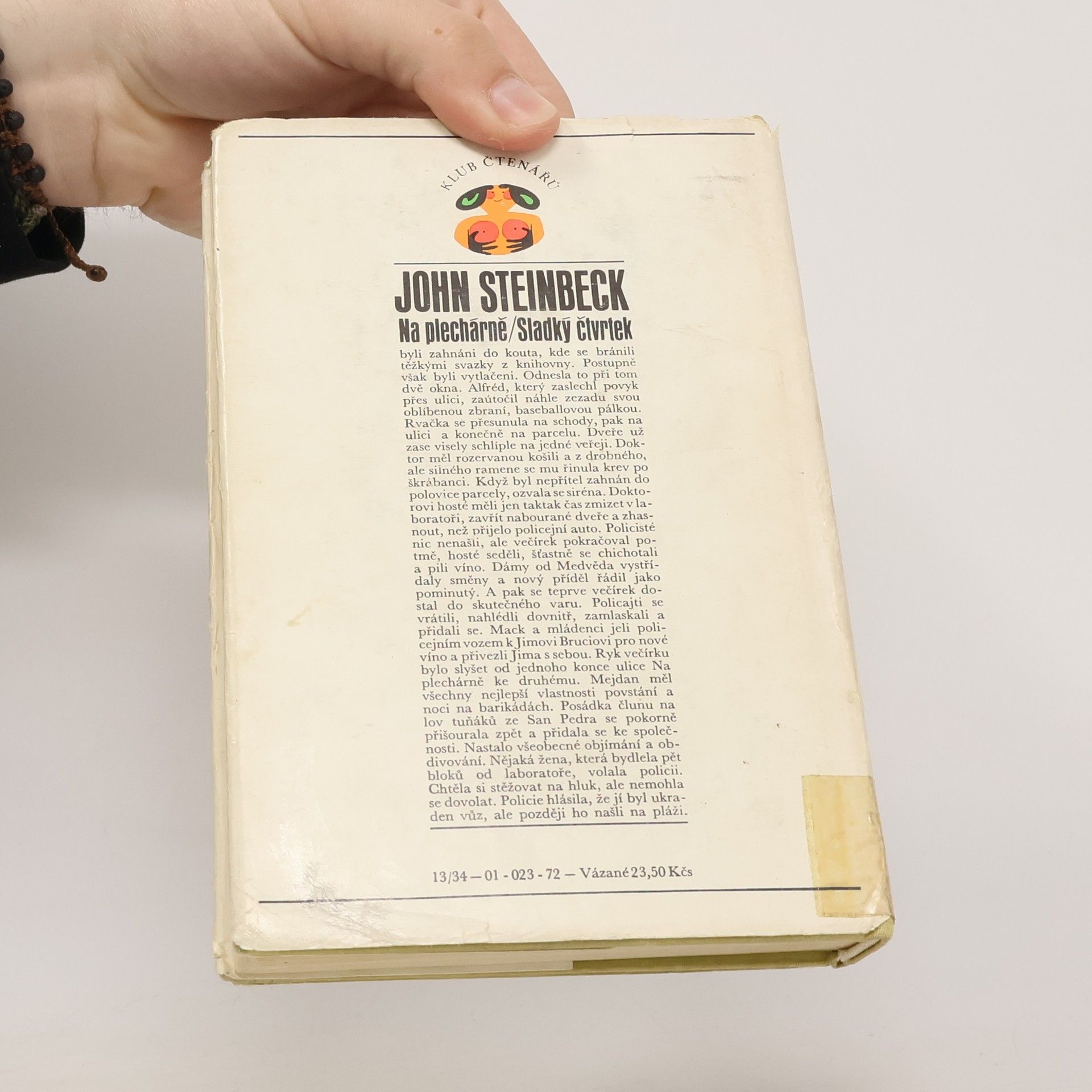 John Steinbeck Na plechárně. Sladký čtvrtek
