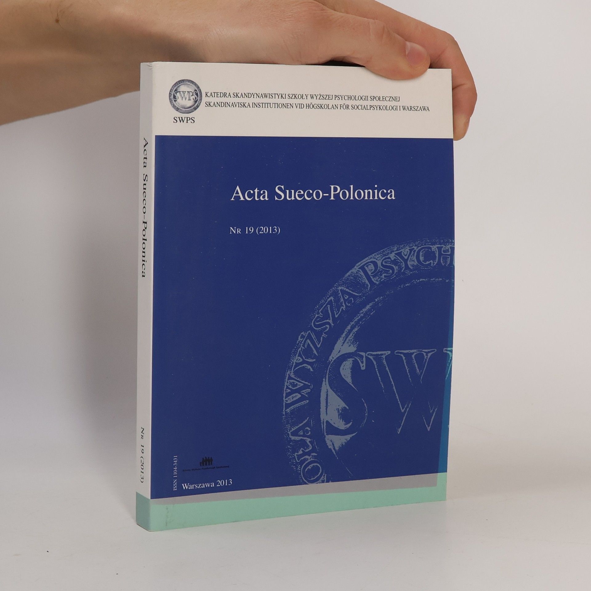 Kolektív autorov Acta Sueco-Polonica 19/2013