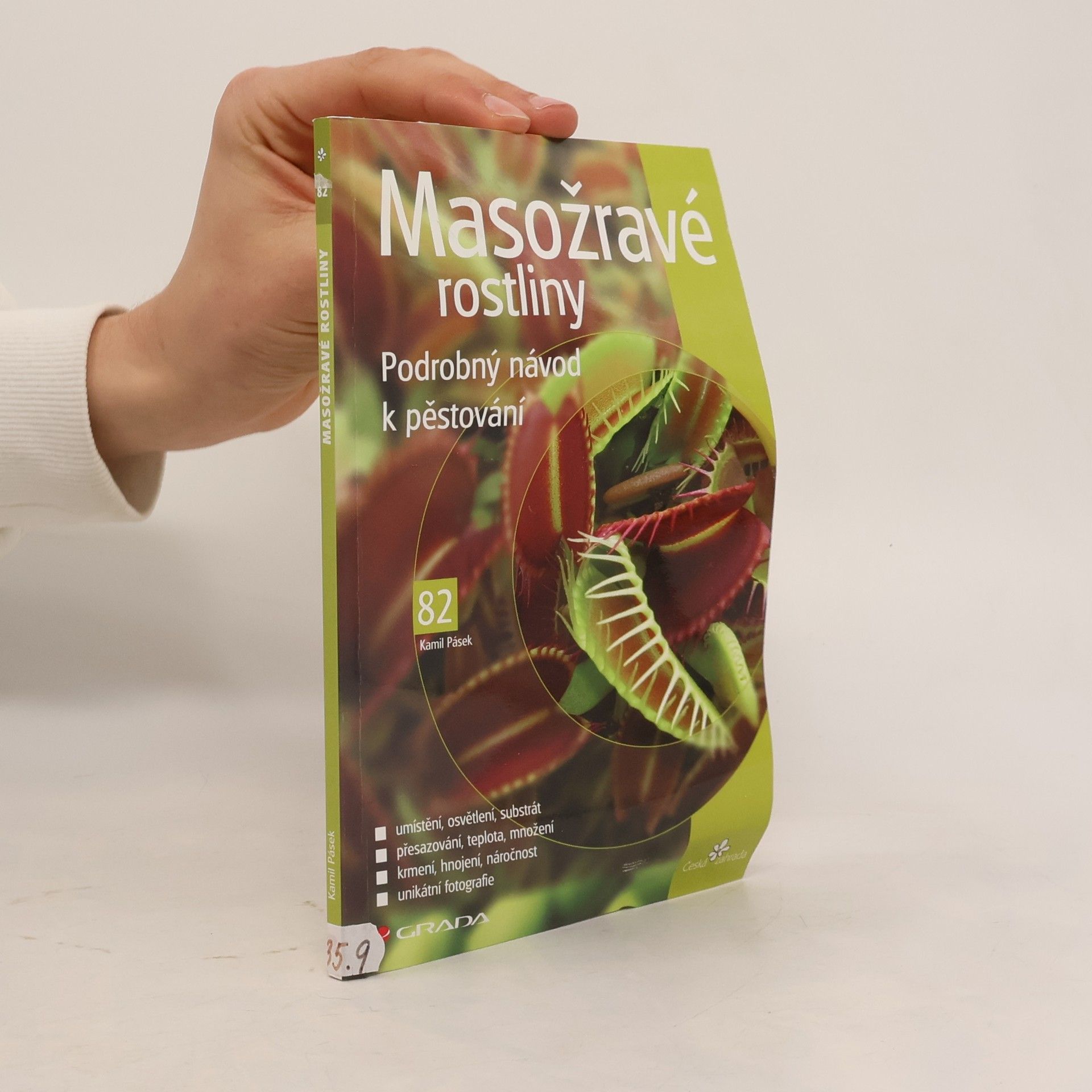 Kamil Pásek Masožravé rostliny