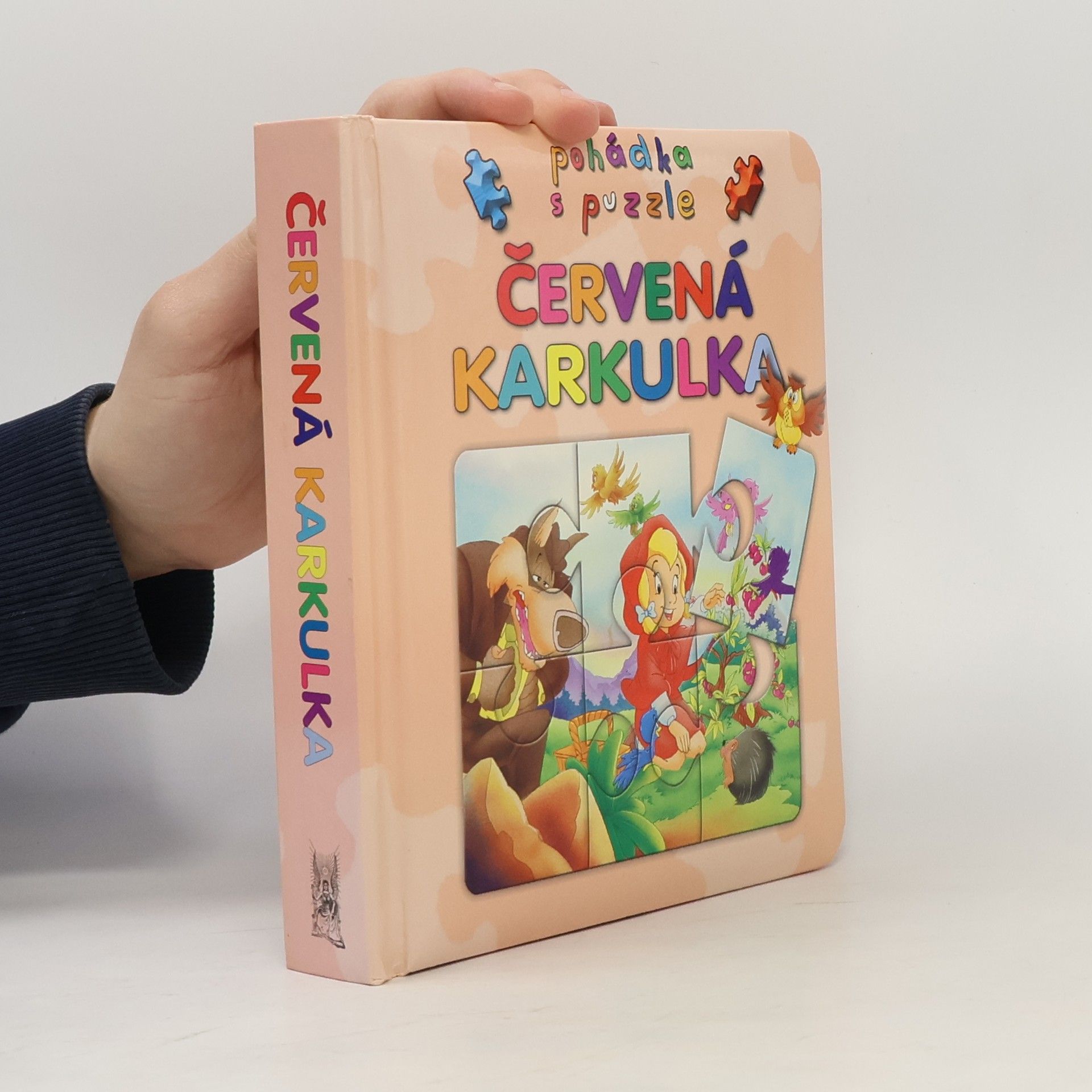 Kolektiv autorů Červená Karkulka. Pohádka s puzzle